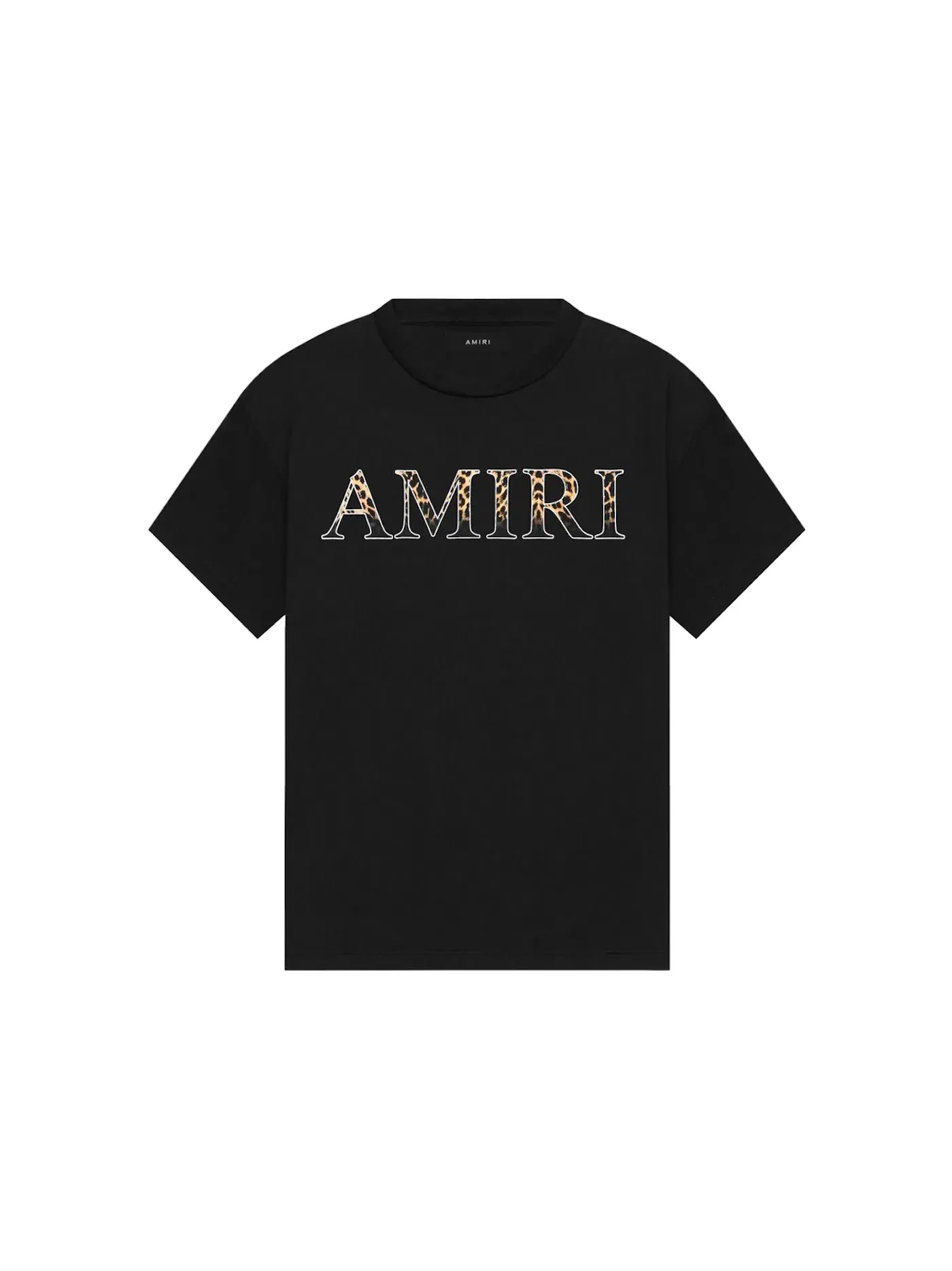 Мужская футболка с принтом AMIRI Tee — изображение 1 из 1, черный
