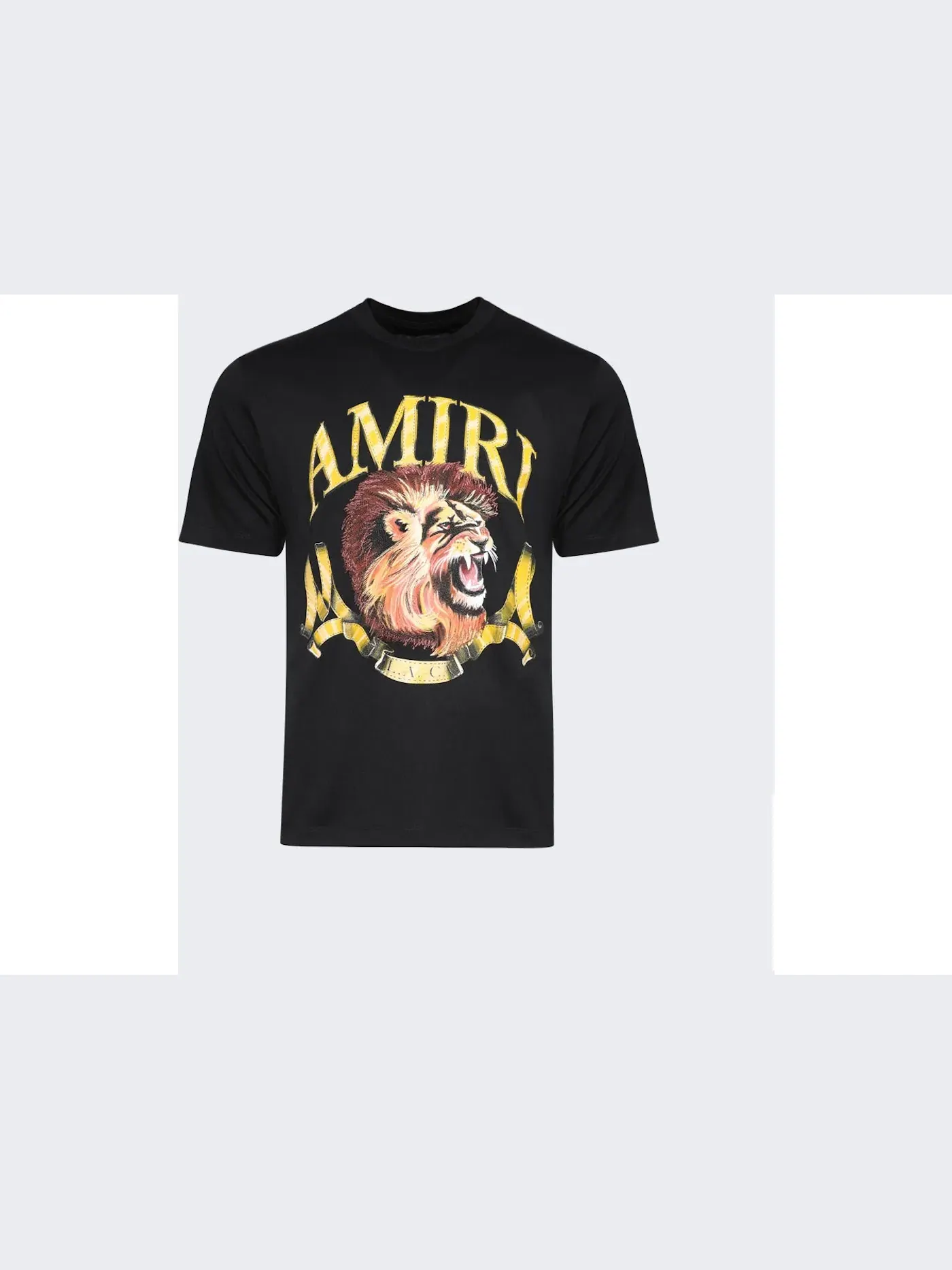 Мужская футболка с принтом AMIRI T-shirt — изображение 1 из 1, черный