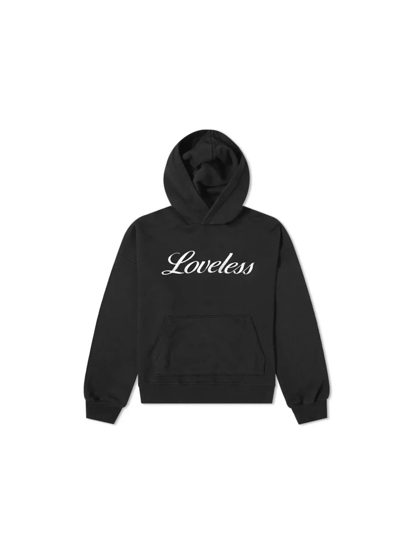 Мужской худи с вышивкой Loveless AMIRI — изображение 1 из 1, черный