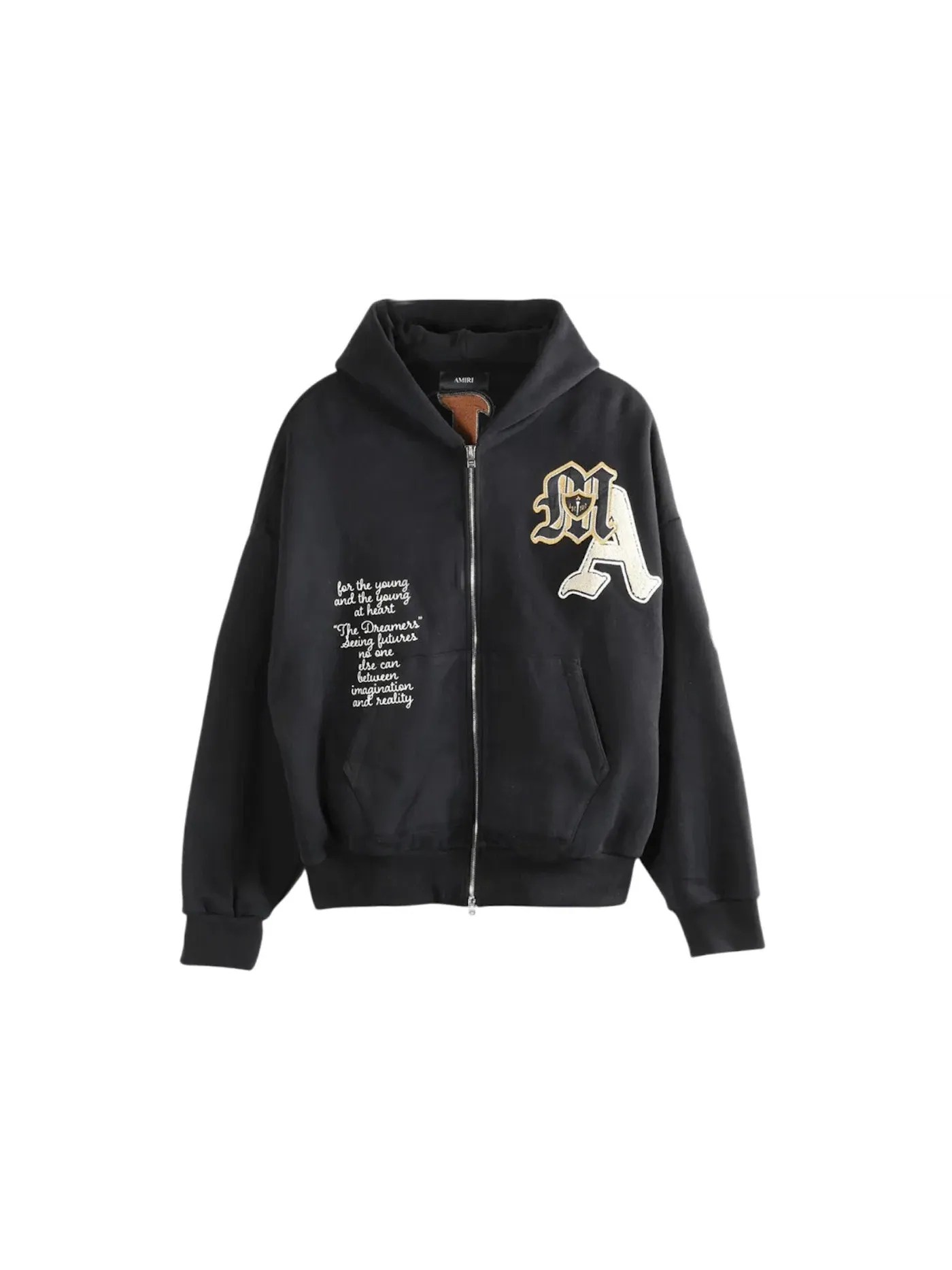 Мужская куртка AMIRI Ma Band Jacket — изображение 1 из 1, черный