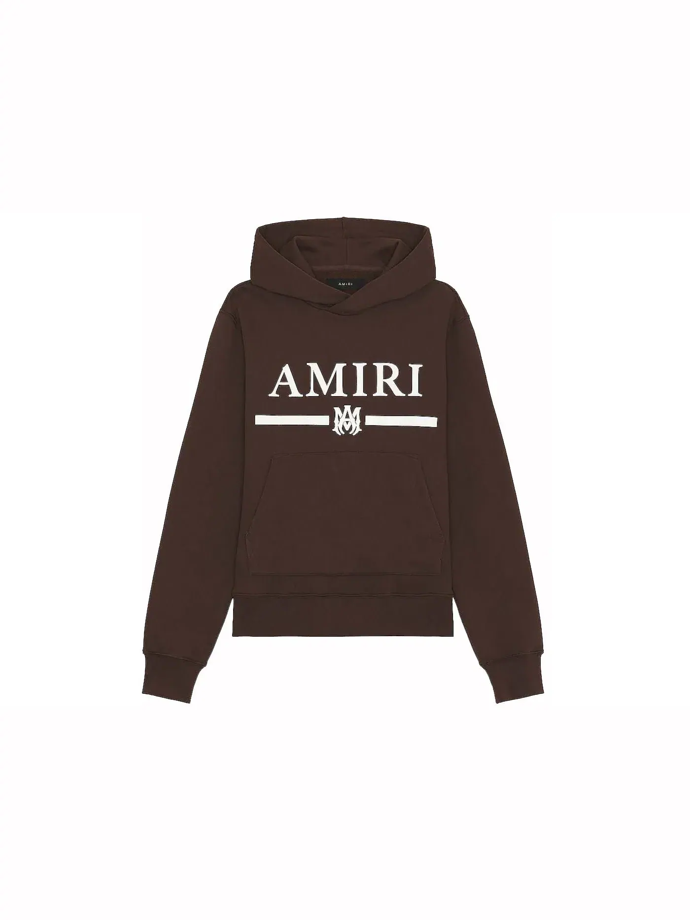 Мужской худи с принтом AMIRI MA Bar Hoodie — изображение 1 из 3, коричневый
