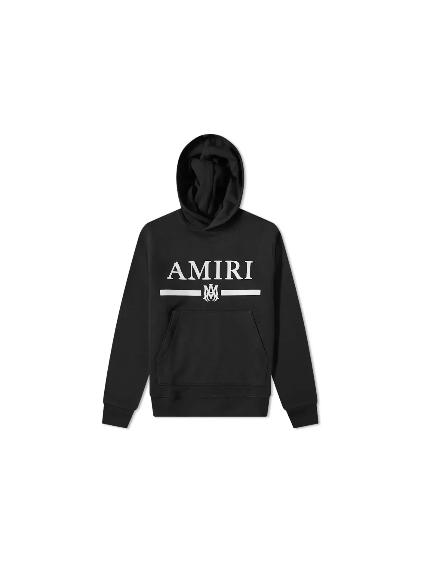Мужской худи с принтом Ma Bar Logo AMIRI — изображение 1 из 1, черный/белый