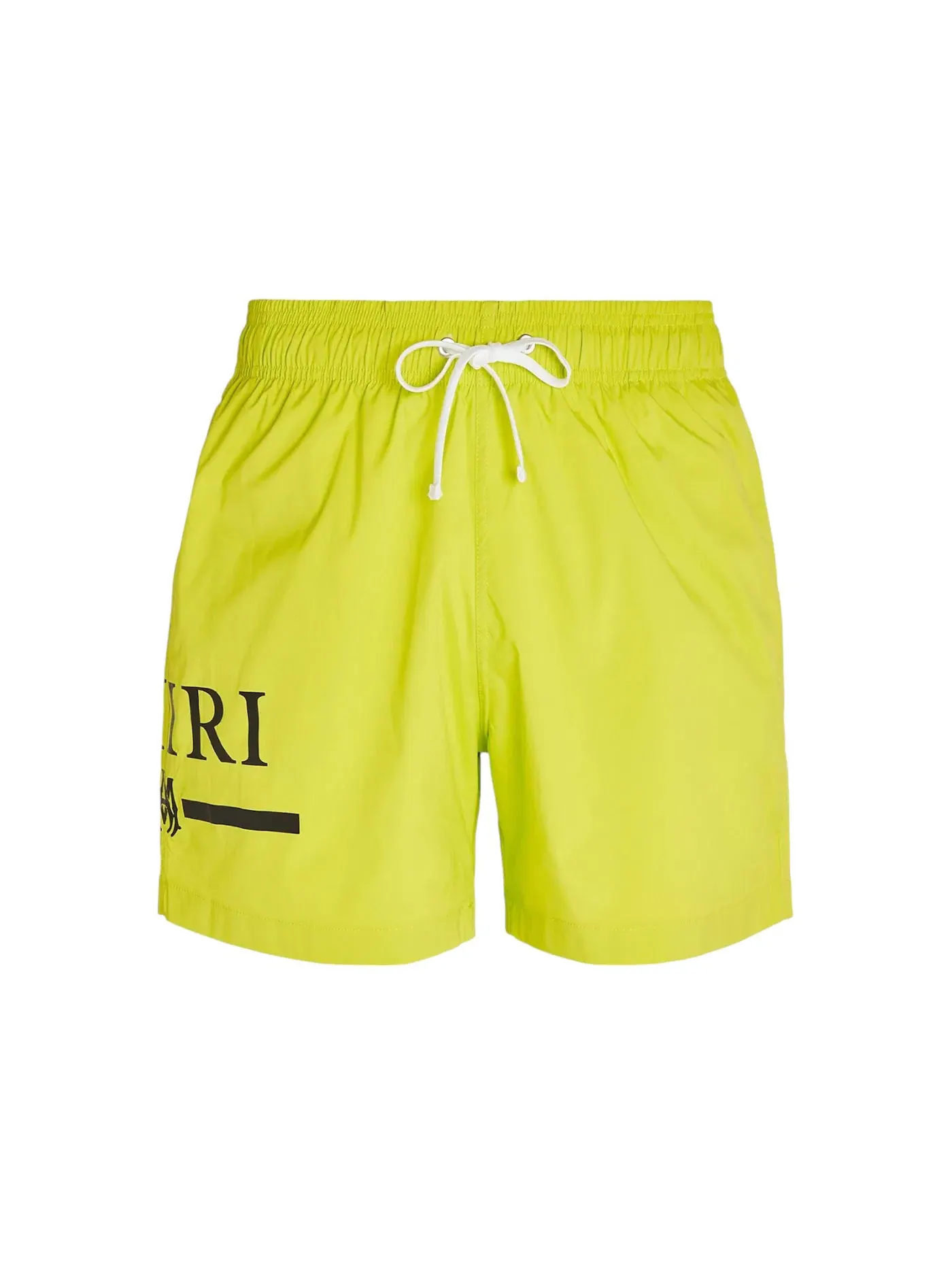 Мужские плавки с принтом AMIRI Swim Trunks — изображение 1 из 3, лаймовый