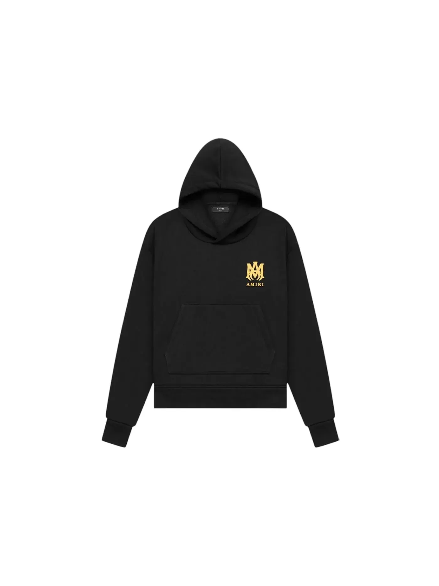 Мужской худи с принтом MA Classic Logo AMIRI — изображение 1 из 1, черный/желтый