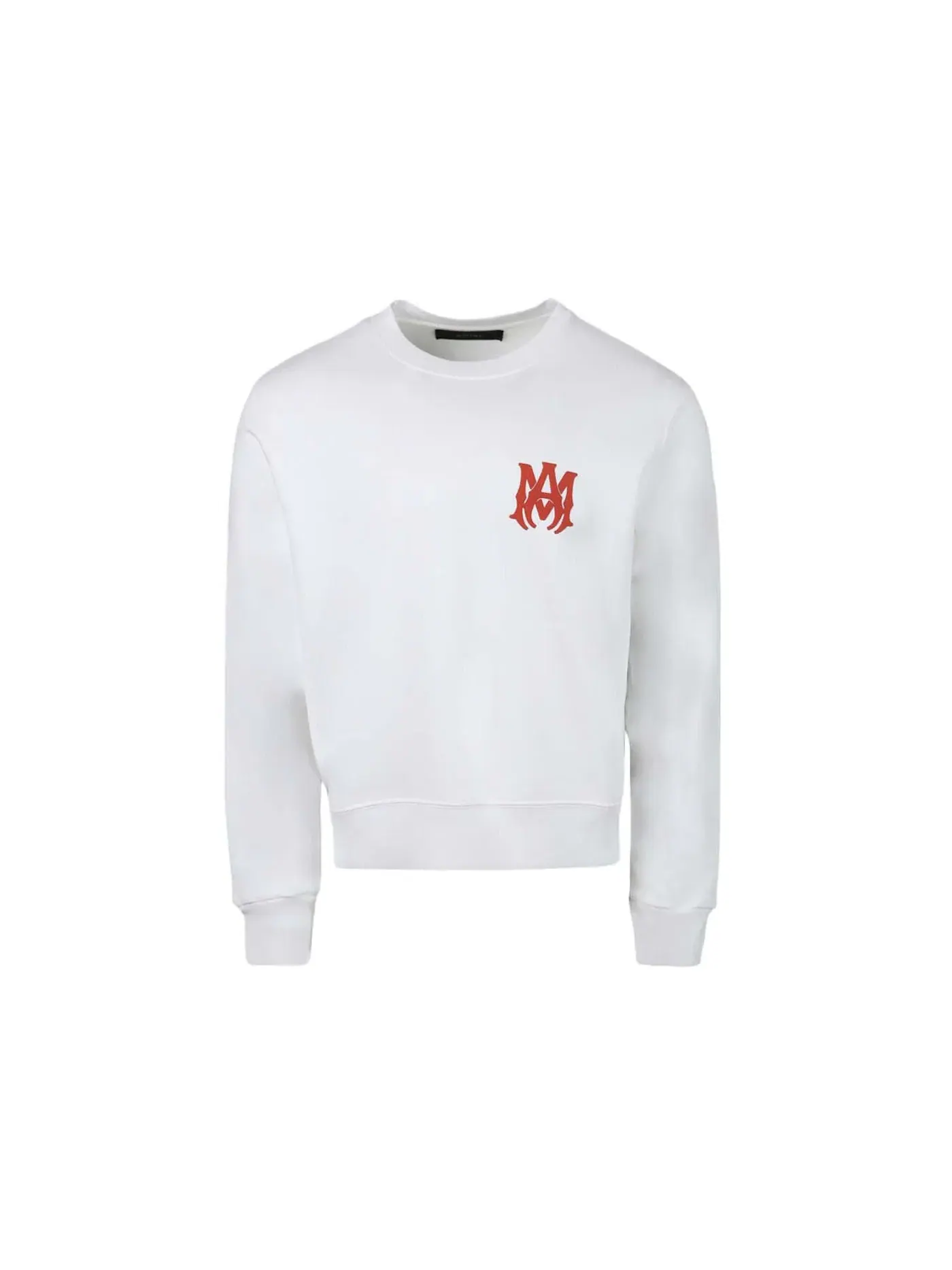 Мужской свитшот с принтом Crewneck AMIRI — изображение 1 из 1, белый