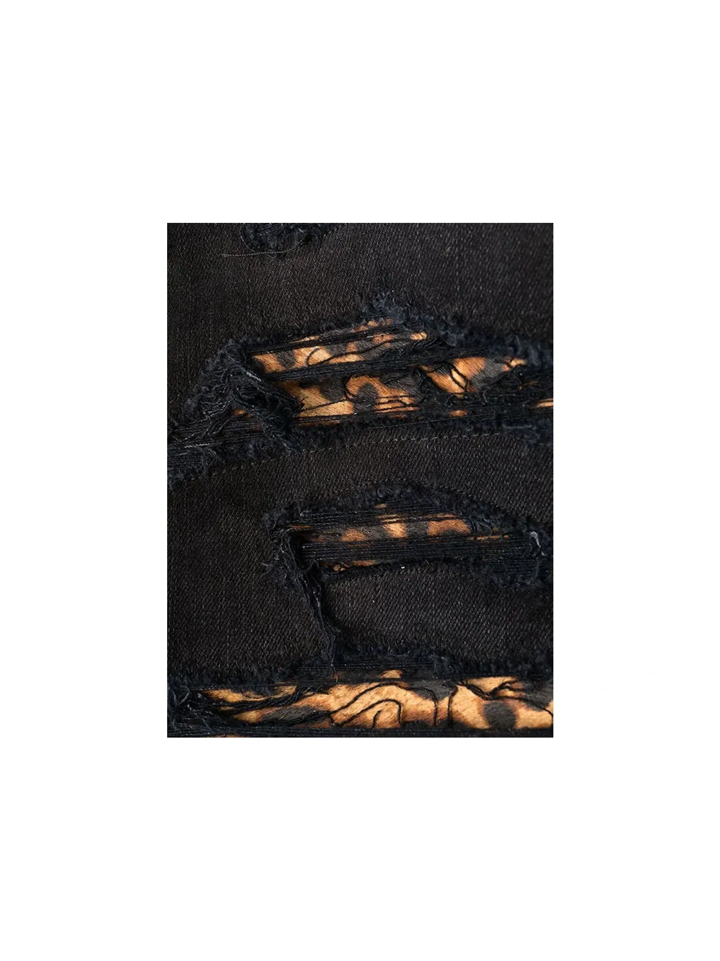 Мужские джинсы с принтом AMIRI Jeans — изображение 2 из 2, черный