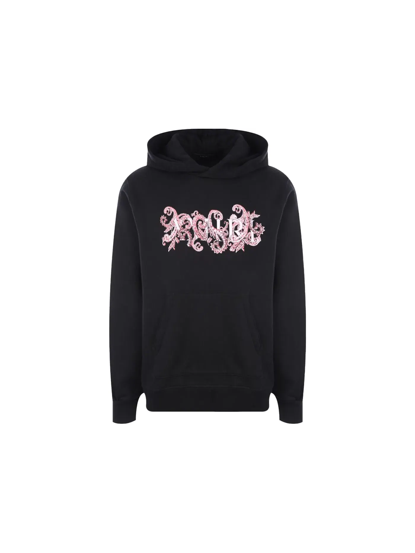 Мужской худи с принтом AMIRI Hoodie — изображение 1 из 2, черный