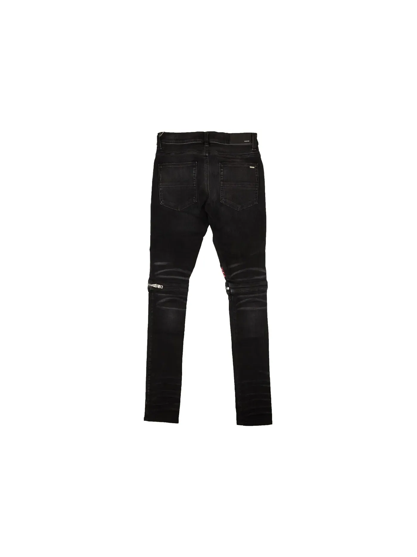 Мужские джинсы скинни с вельветовой отделкой Jeans AMIRI — изображение 2 из 2, черный