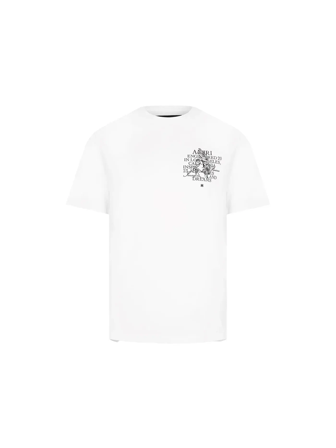 Женская футболка с принтом Precious Memories Tee AMIRI — изображение 1 из 2, белый