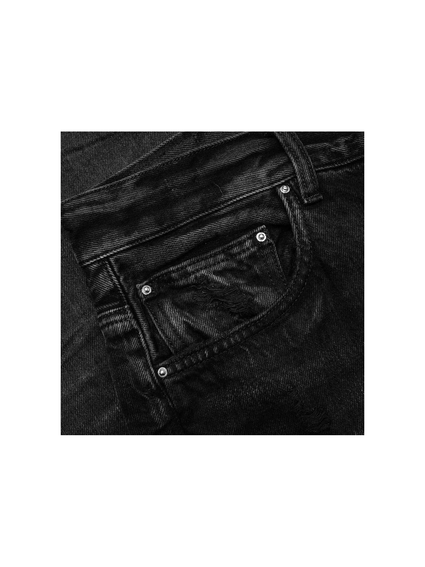 Мужские прямые джинсы Stack Straight Jean AMIRI, Stack Straight Jean — изображение 3 из 3