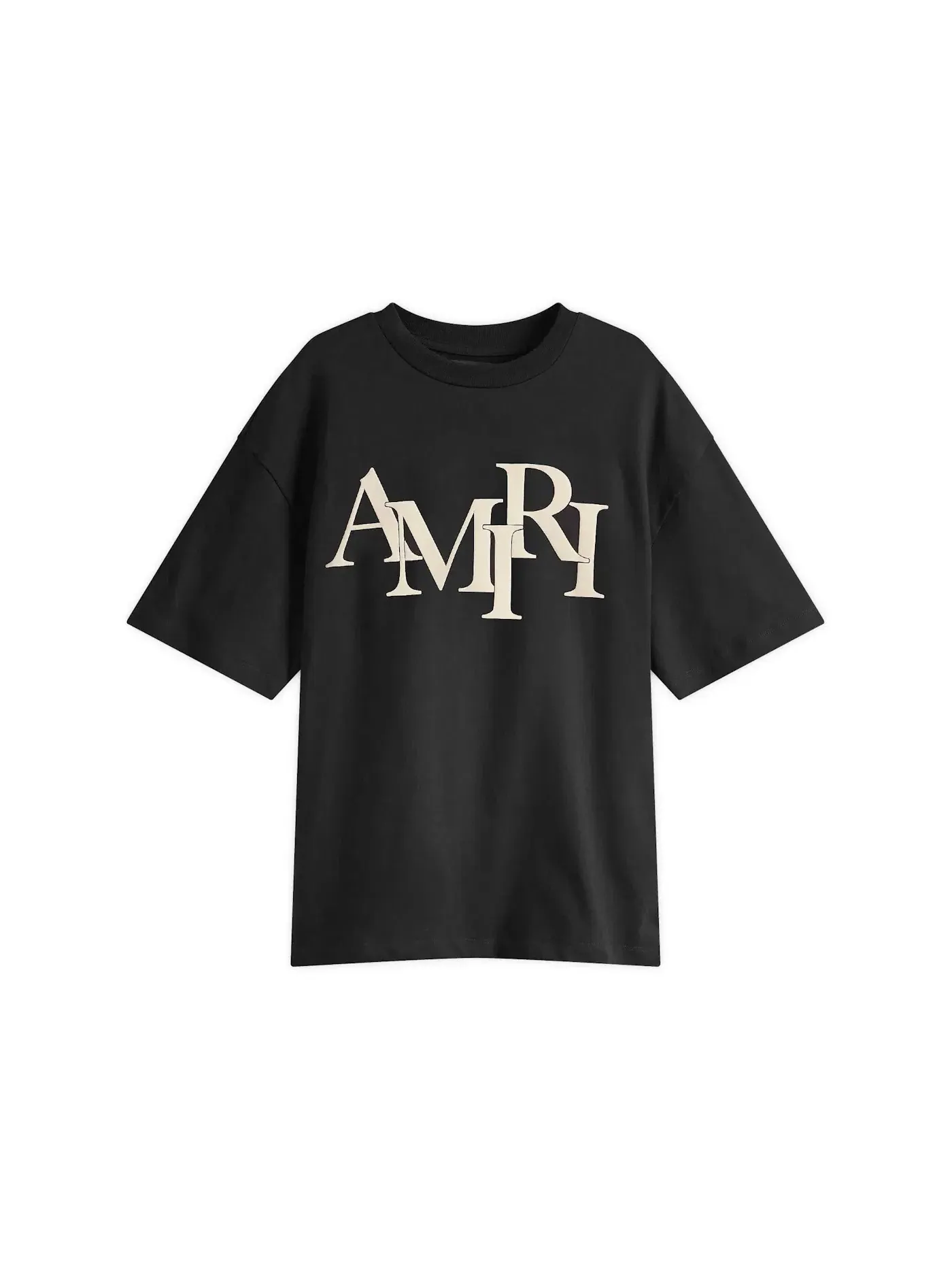 Мужская футболка с принтом AMIRI Tee — изображение 1 из 1, черный