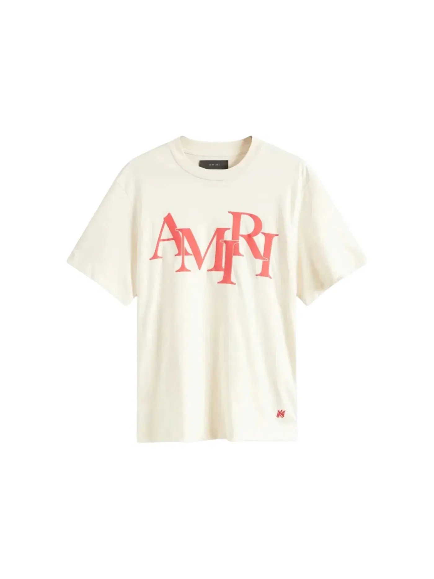 Мужская футболка с принтом AMIRI Tee — изображение 1 из 1, белый