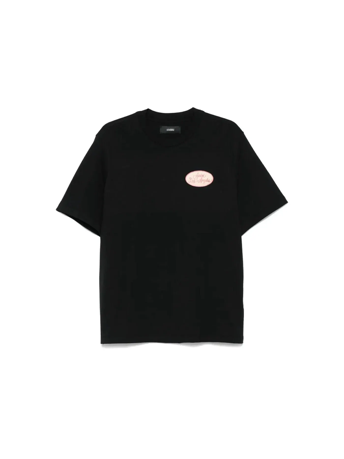 Мужская футболка с принтом AMIRI T-shirt — изображение 1 из 1, черный