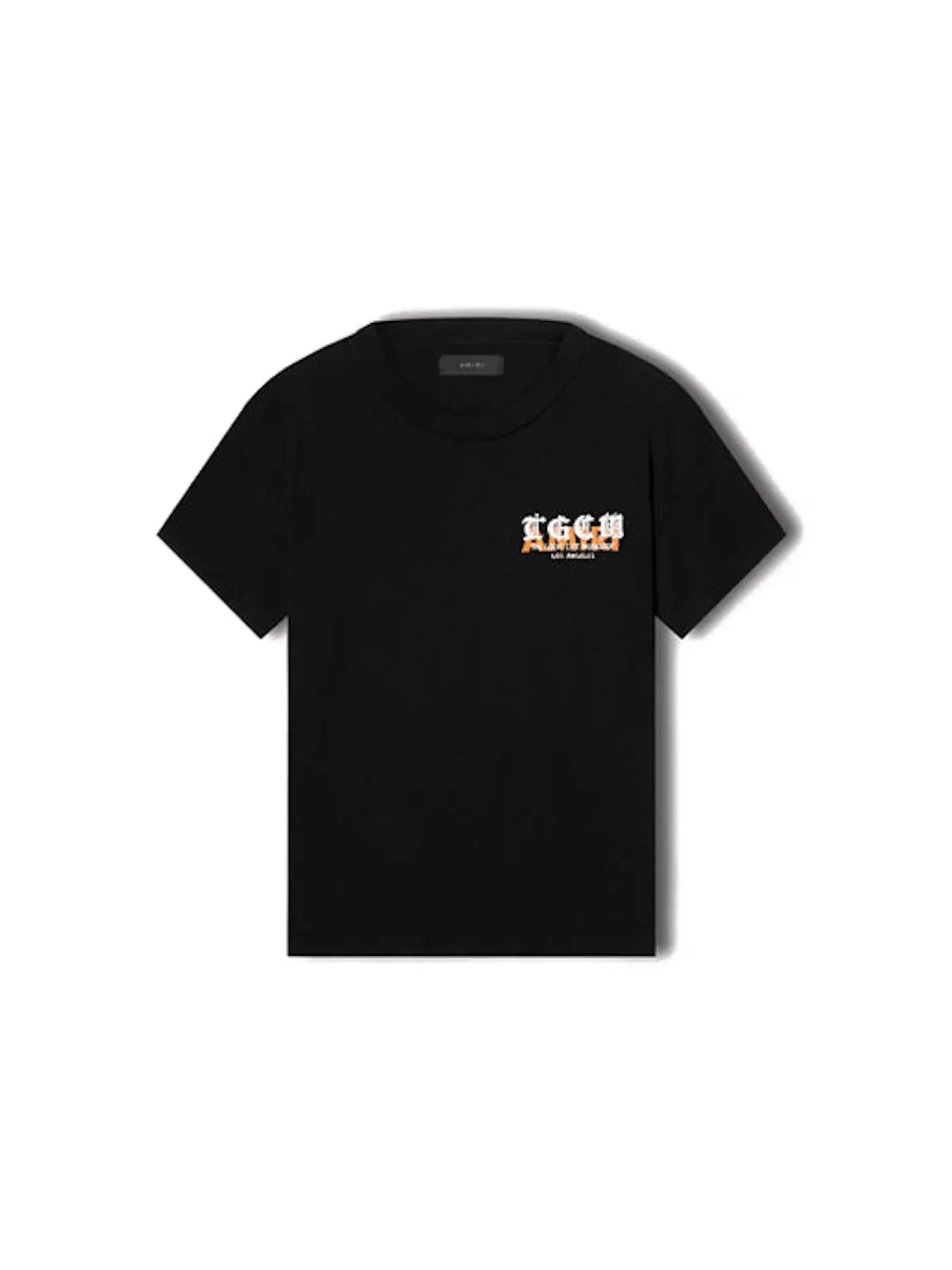 Мужская футболка с принтом AMIRI Tee — изображение 1 из 2, черный