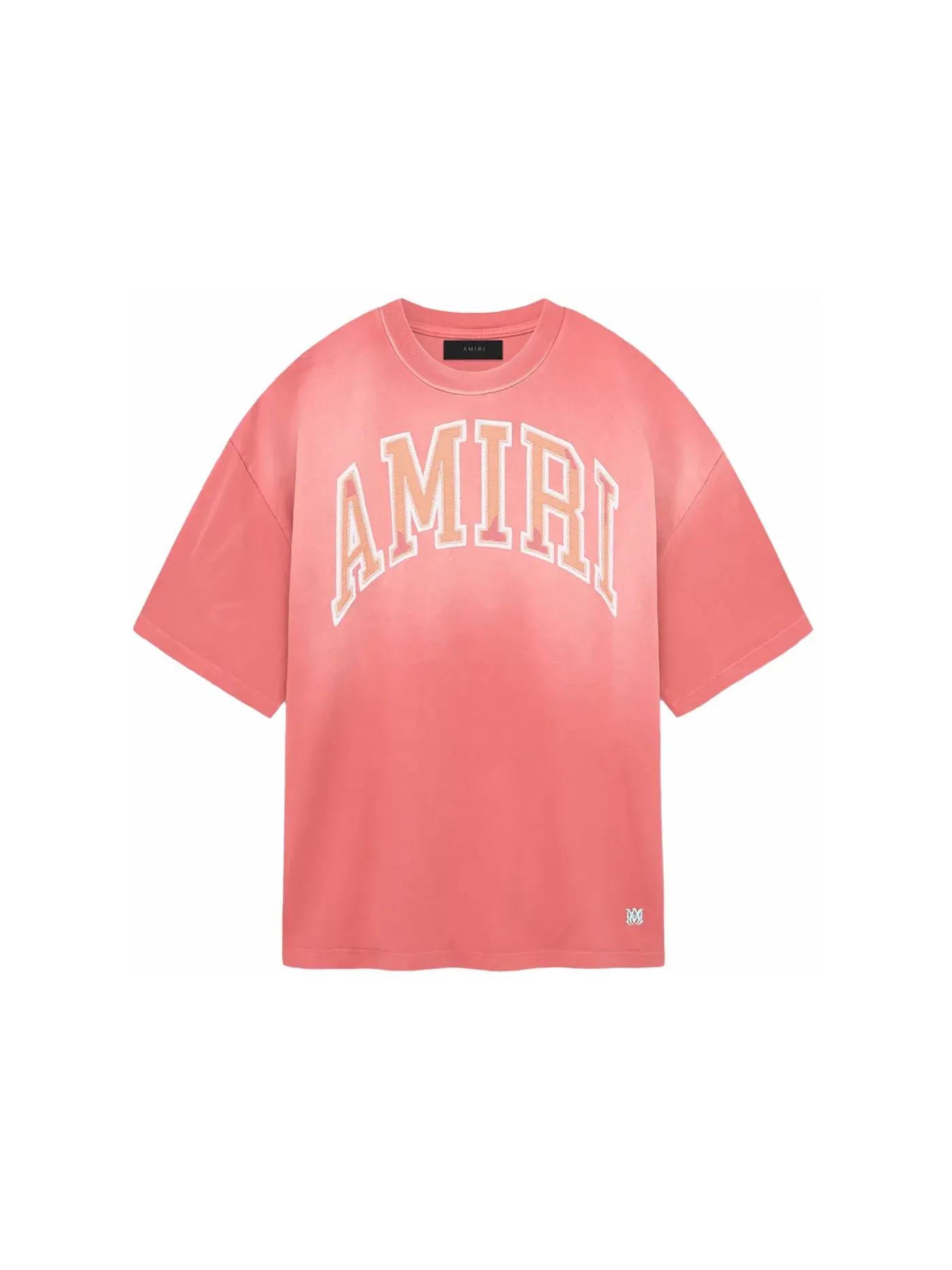 Мужская футболка с принтом AMIRI Tee — изображение 1 из 1, клюквенный