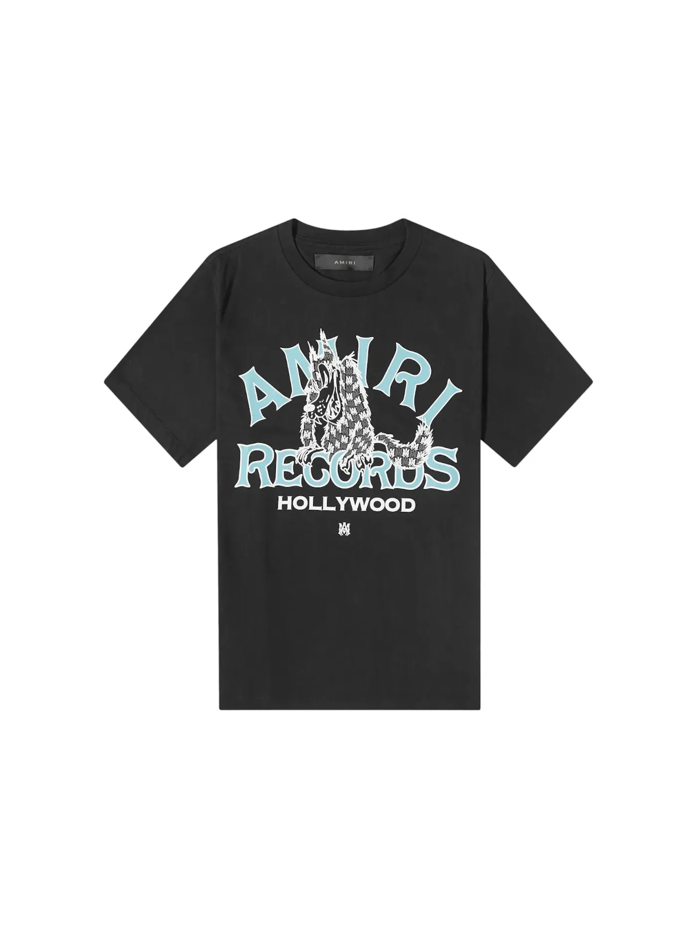 Мужская футболка с принтом AMIRI Tee — изображение 1 из 1, черный