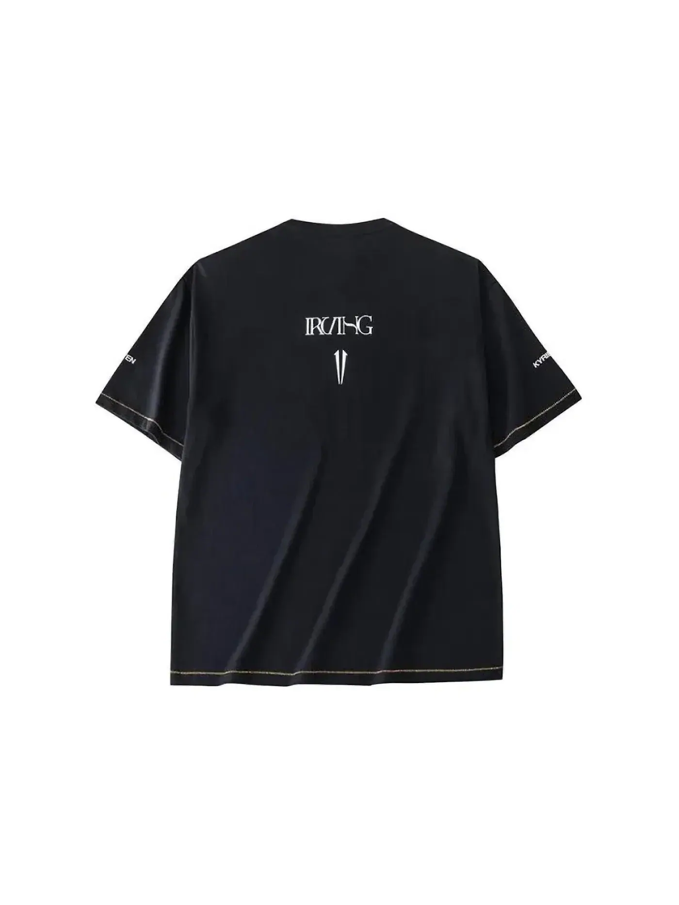 Унисекс футболка с принтом Anta x Kyrie Irving Logo Basketball Tee — изображение 2 из 2, черный