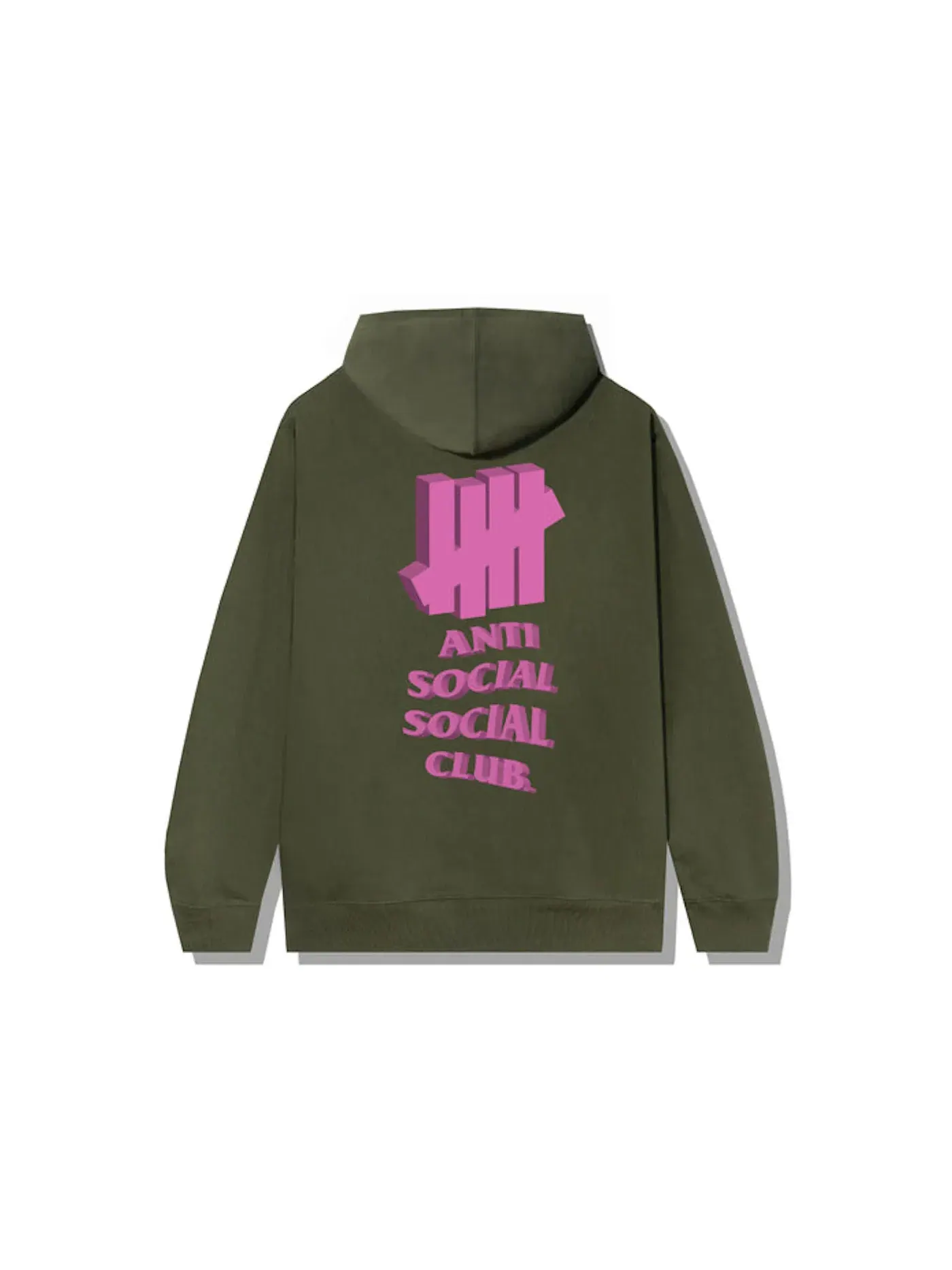 Мужская худи с длинным рукавом Hoodie Anti Social Social Club, Army Heather — изображение 1 из 2