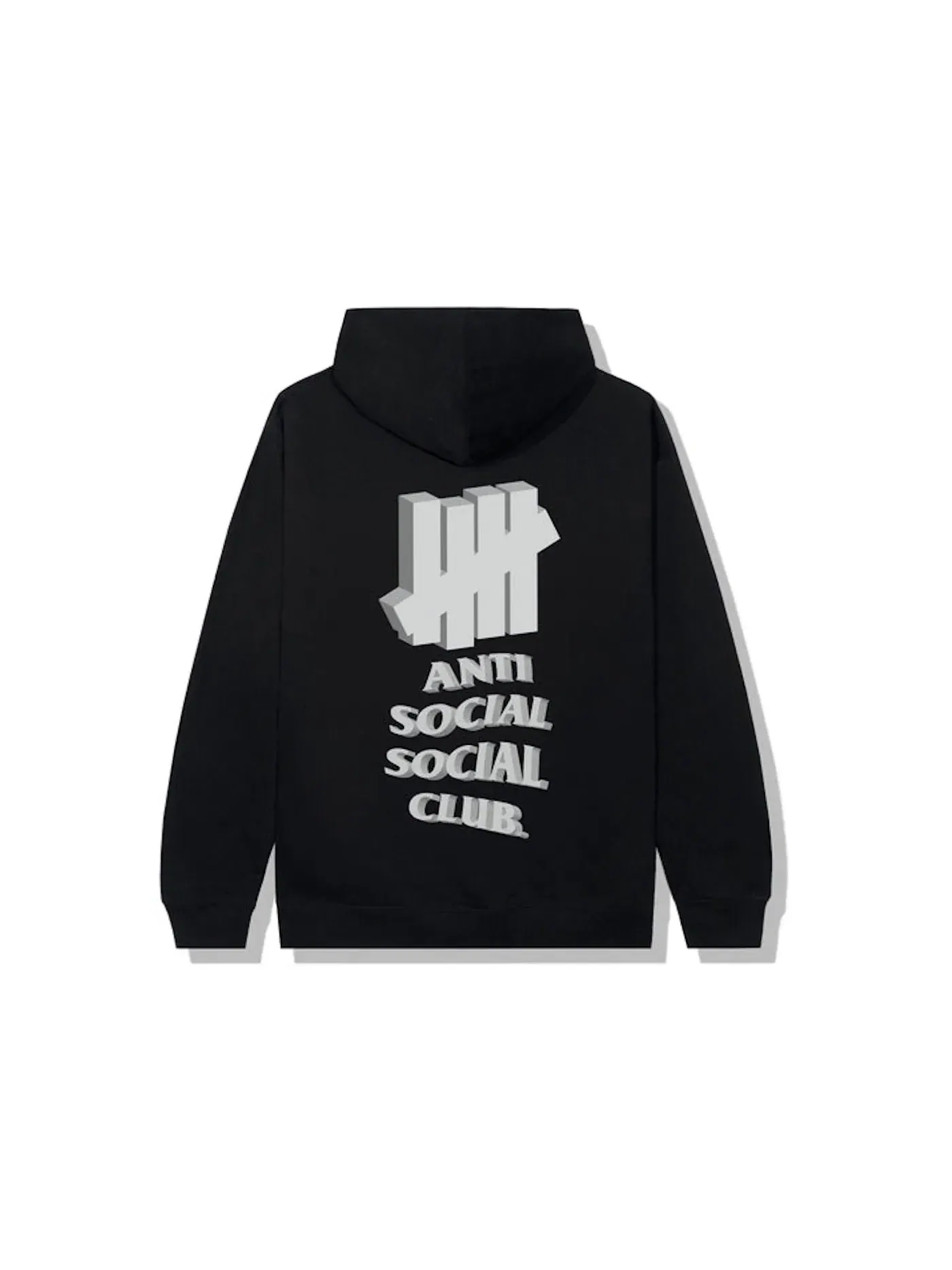 Мужской худи с принтом Anti Social Social Club Hoodie — изображение 1 из 2, черный