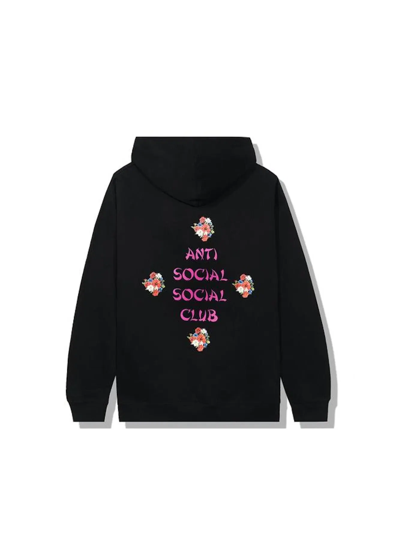 Мужской худи с принтом 2 Much of Heaven Anti Social Social Club — изображение 1 из 2, черный