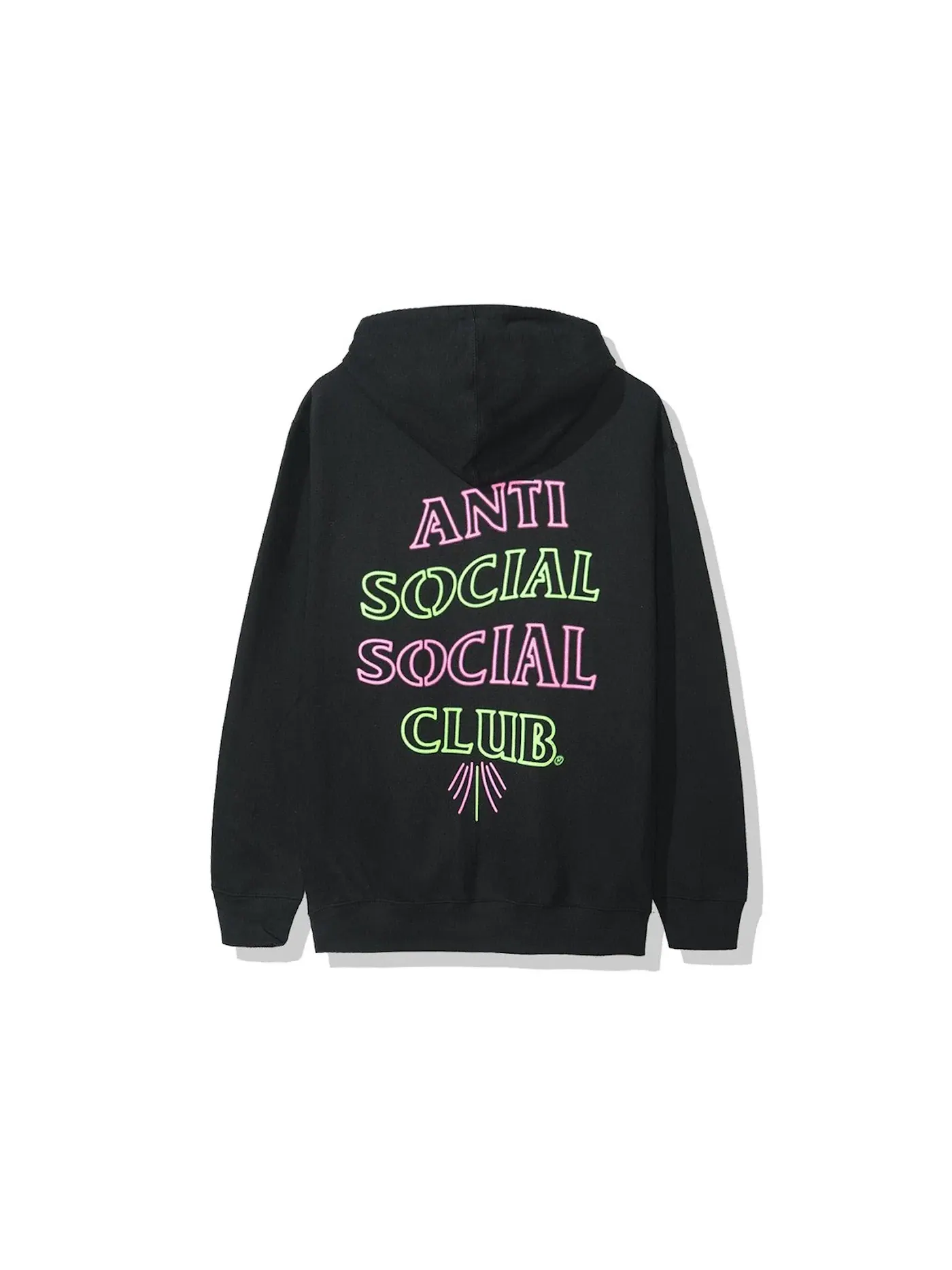 Мужская худи с принтом Anti Social Social Club Hoodie (FW19) Anti Social Social Club — изображение 1 из 2, черный