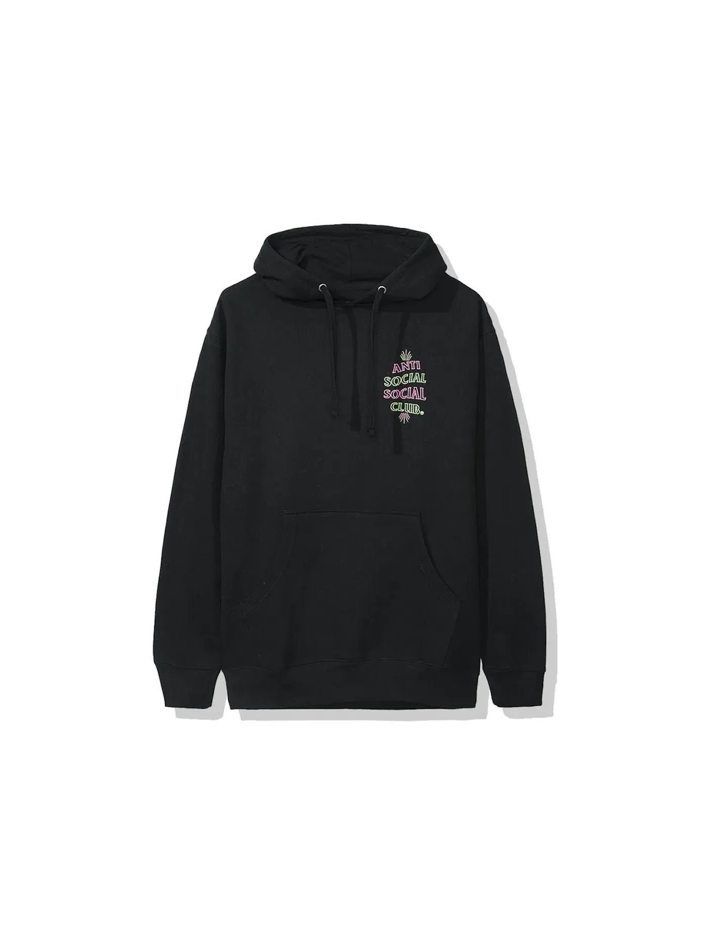 Мужская худи с принтом Anti Social Social Club Hoodie (FW19) Anti Social Social Club — изображение 2 из 2, черный