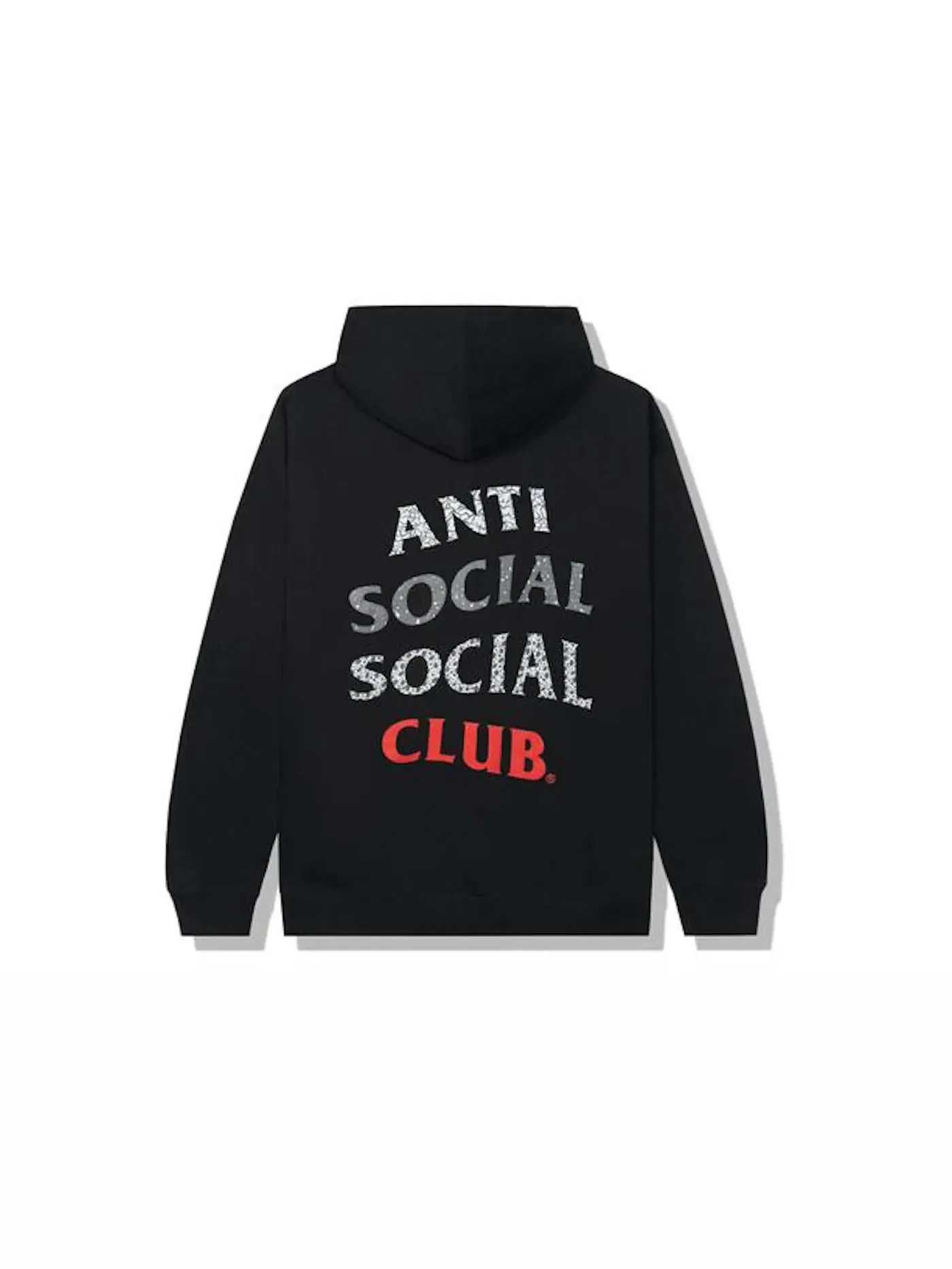 Мужской худи с принтом 99 Retro IV Anti Social Social Club — изображение 1 из 2, черный
