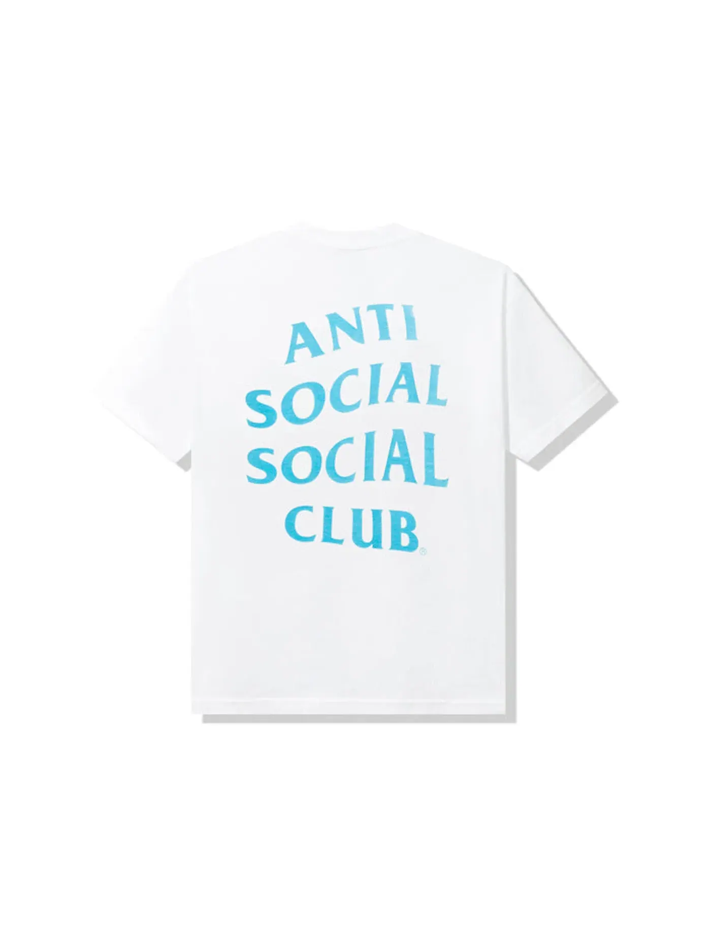 Мужская футболка с принтом Anti Social Social Club T-shirt — изображение 2 из 2, белый