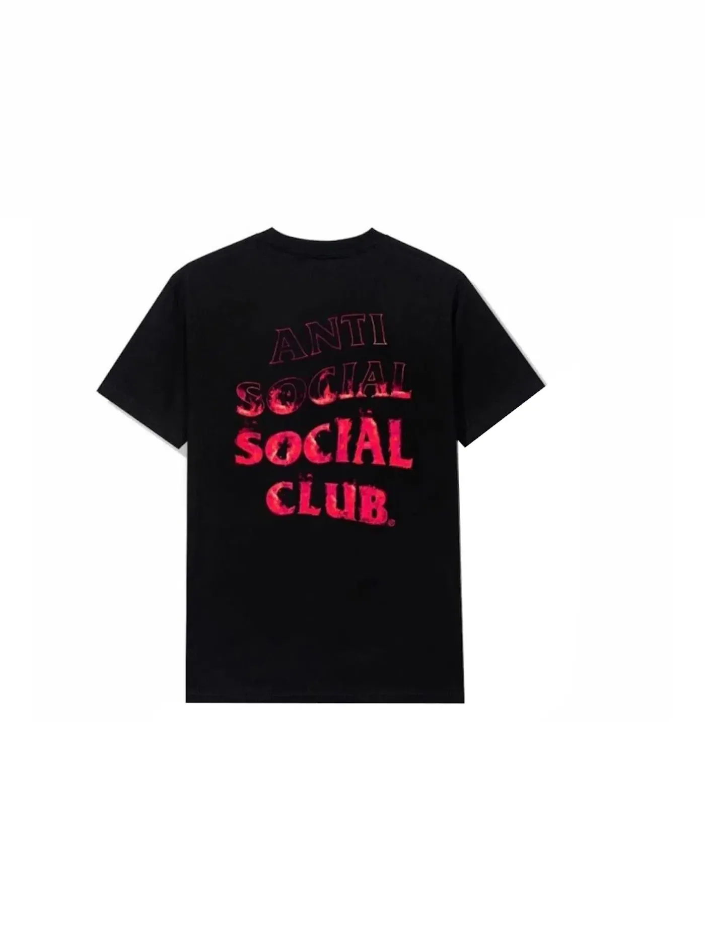 Мужская футболка с принтом Tee Anti Social Social Club — изображение 1 из 1, черный