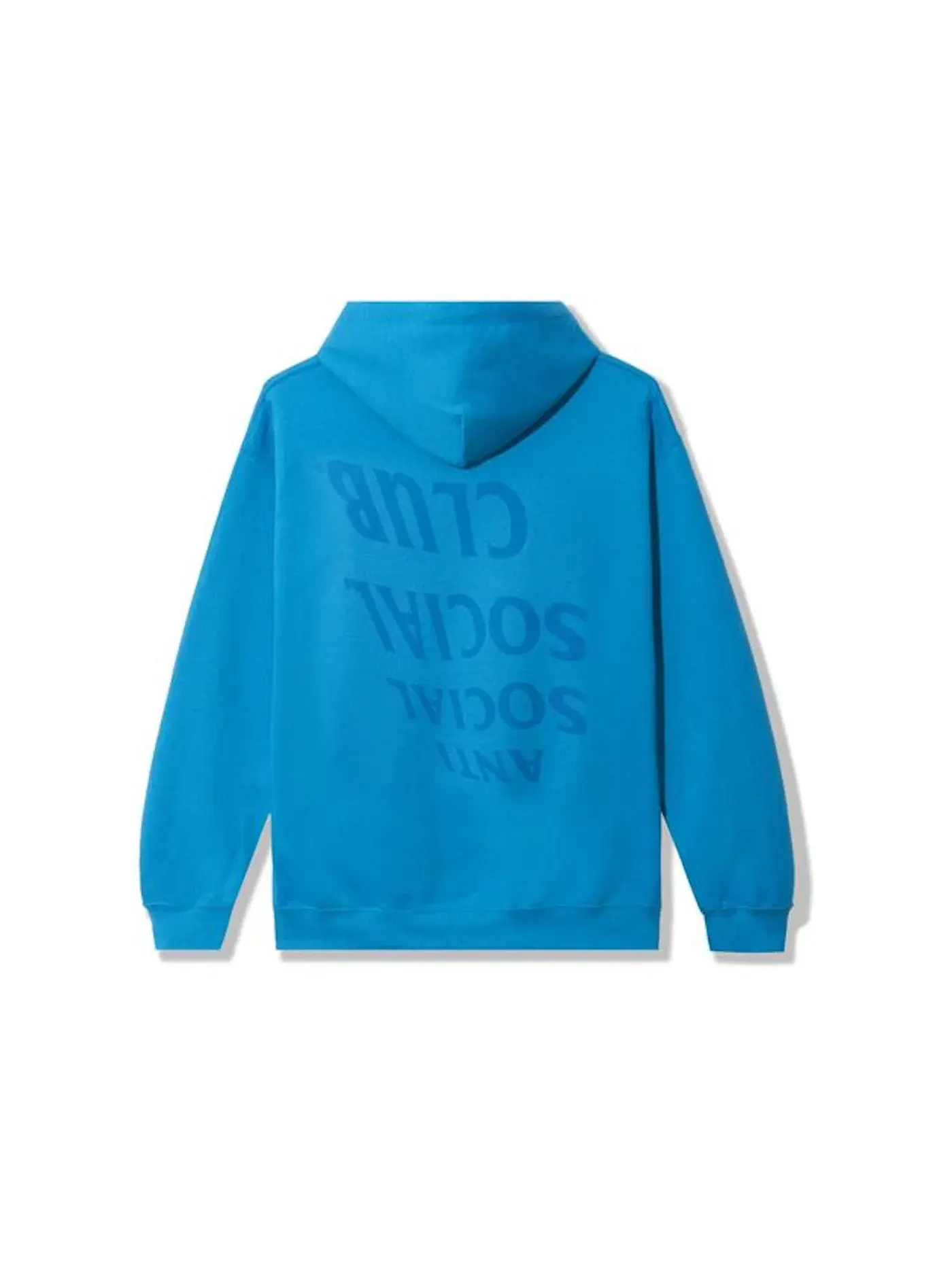 Мужская худи с принтом Anti Social Social Club Hoodie — изображение 1 из 2, синий