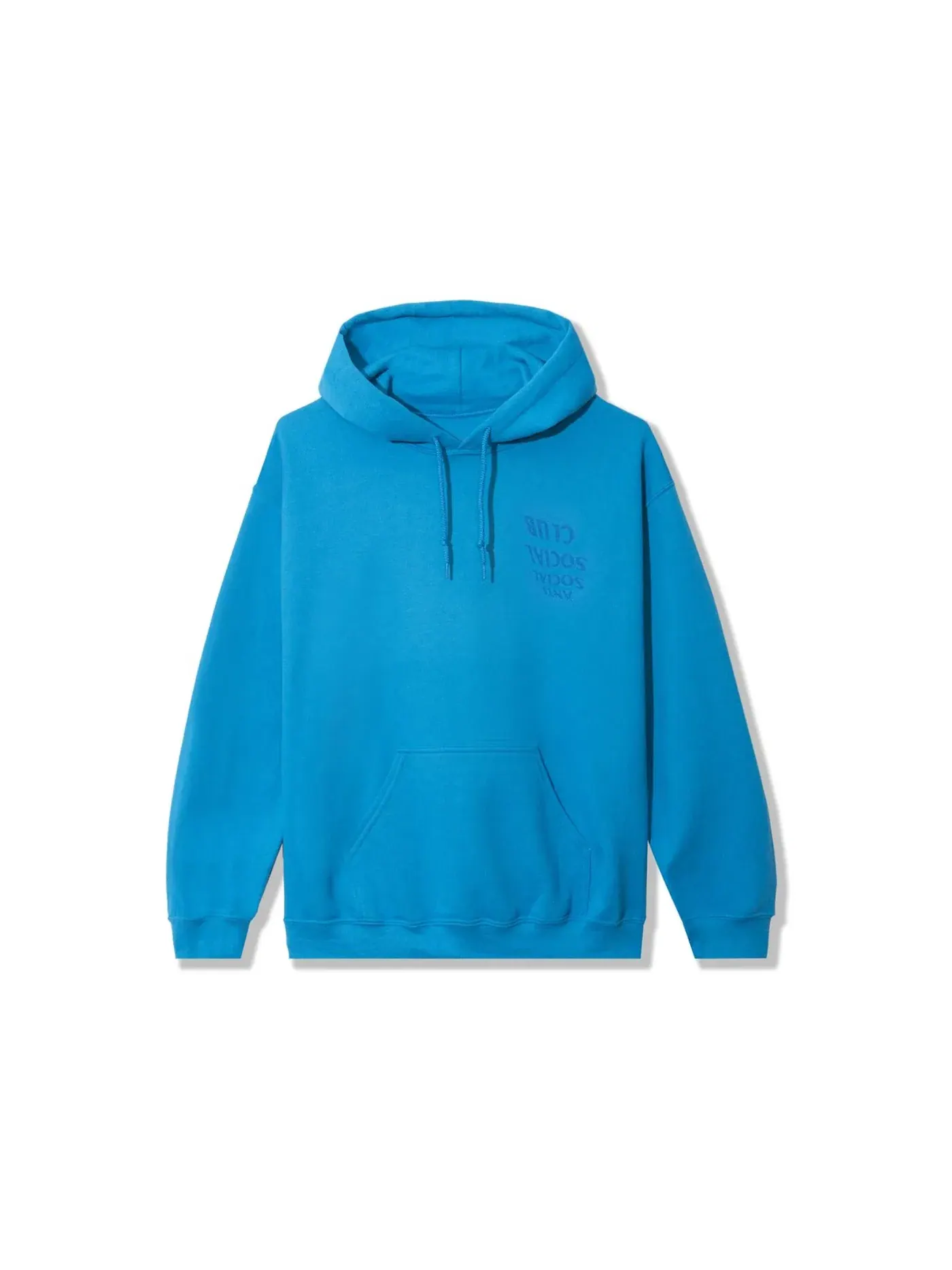 Мужская худи с принтом Anti Social Social Club Hoodie — изображение 2 из 2, синий