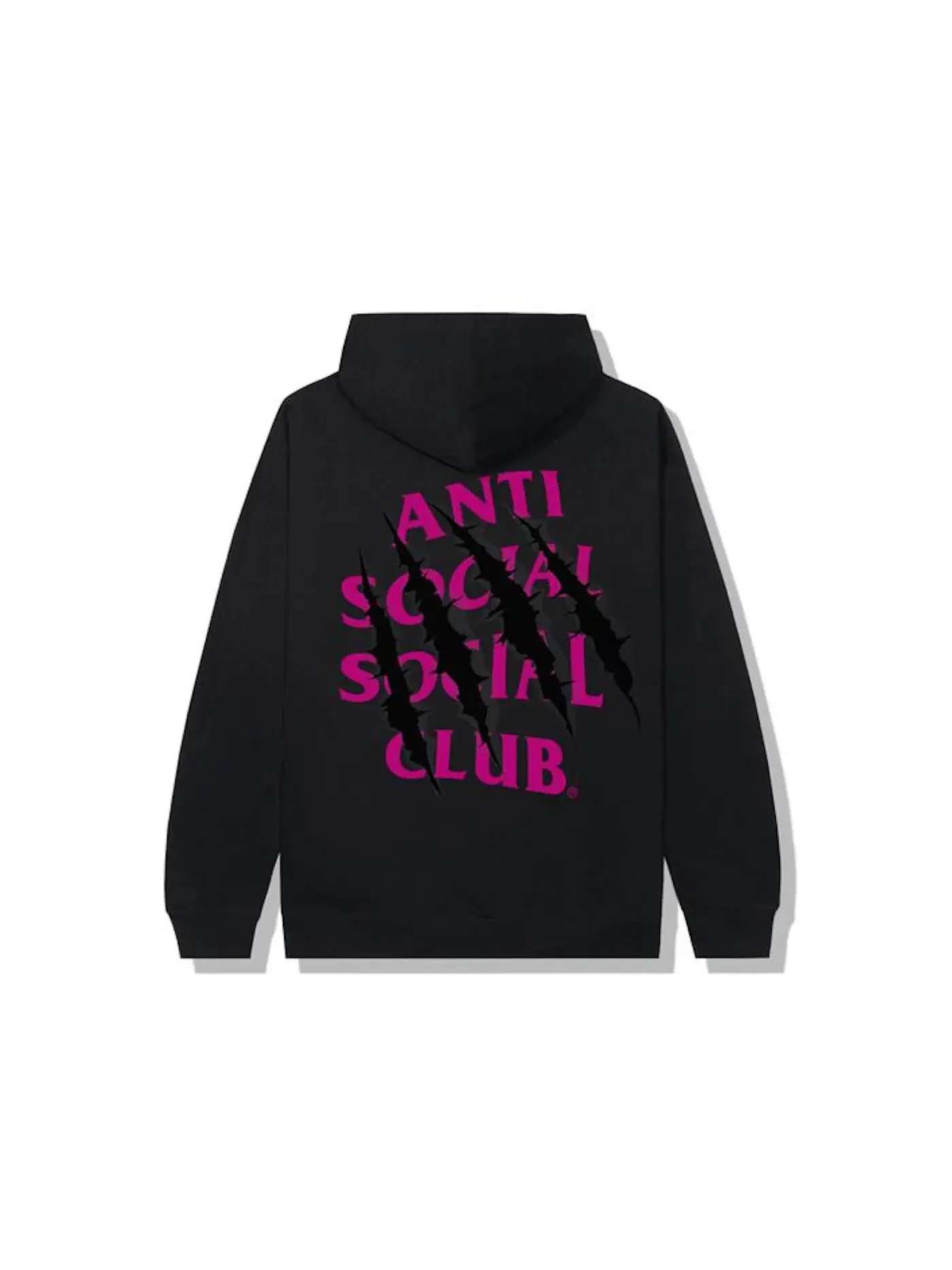 Мужской худи с принтом After Us Anti Social Social Club — изображение 1 из 2, черный