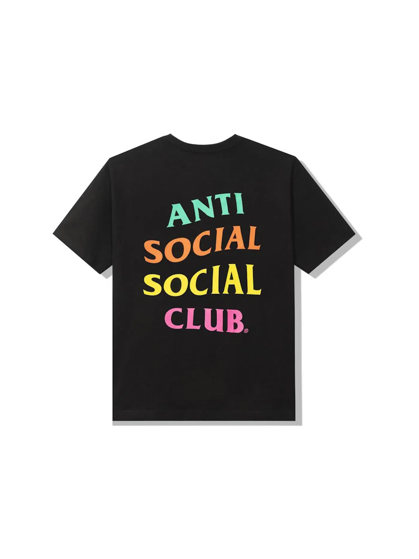 Мужская футболка с принтом Tee Anti Social Social Club — изображение 2 из 2, черный
