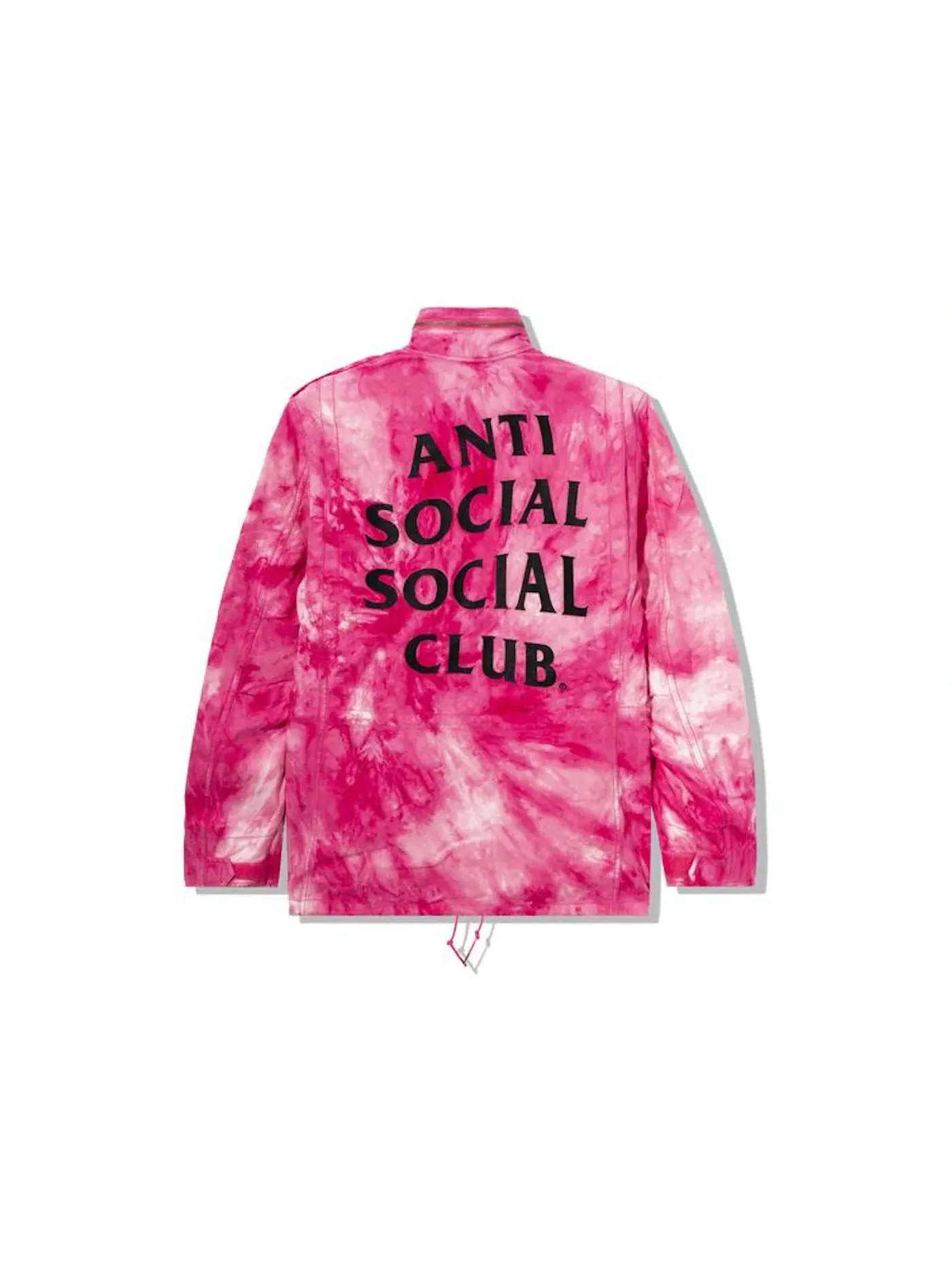 Мужская куртка M-65 с принтом Tie Dye Anti Social Social Club — изображение 1 из 2, розовый