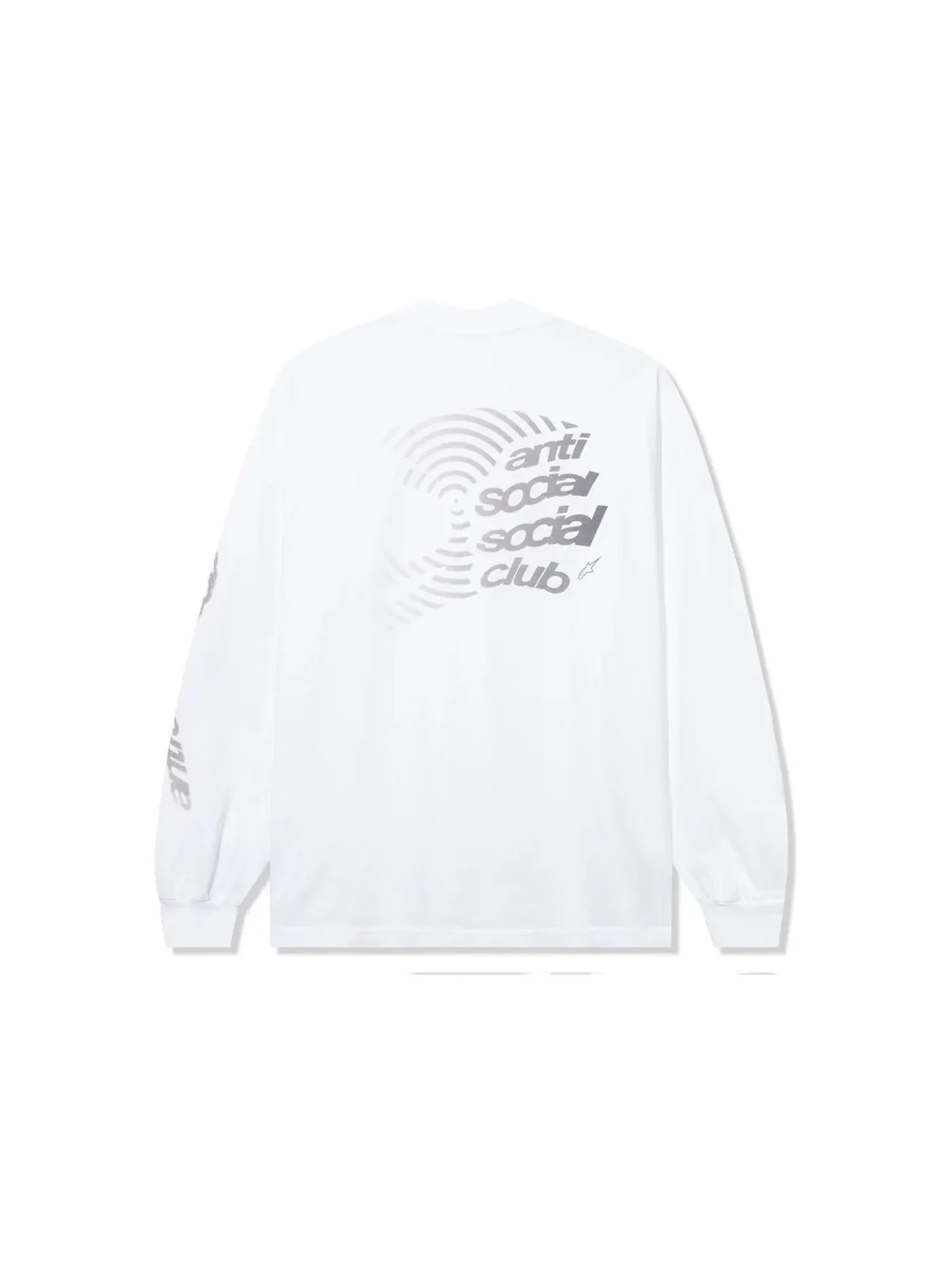 Мужская футболка с длинным рукавом Anti Social Social Club, L/S Tee — изображение 1 из 2, белый