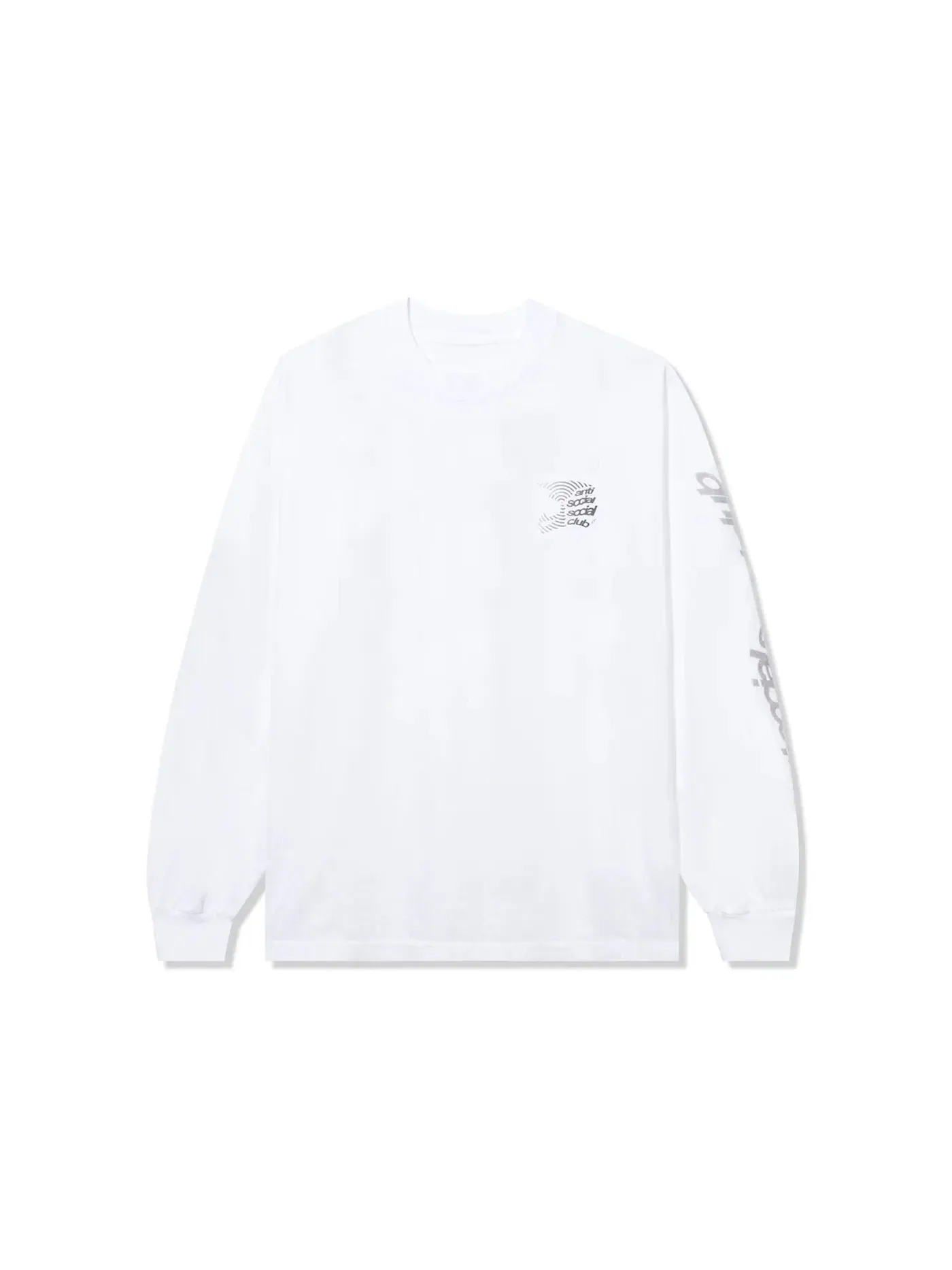 Мужская футболка с длинным рукавом Anti Social Social Club, L/S Tee — изображение 2 из 2, белый