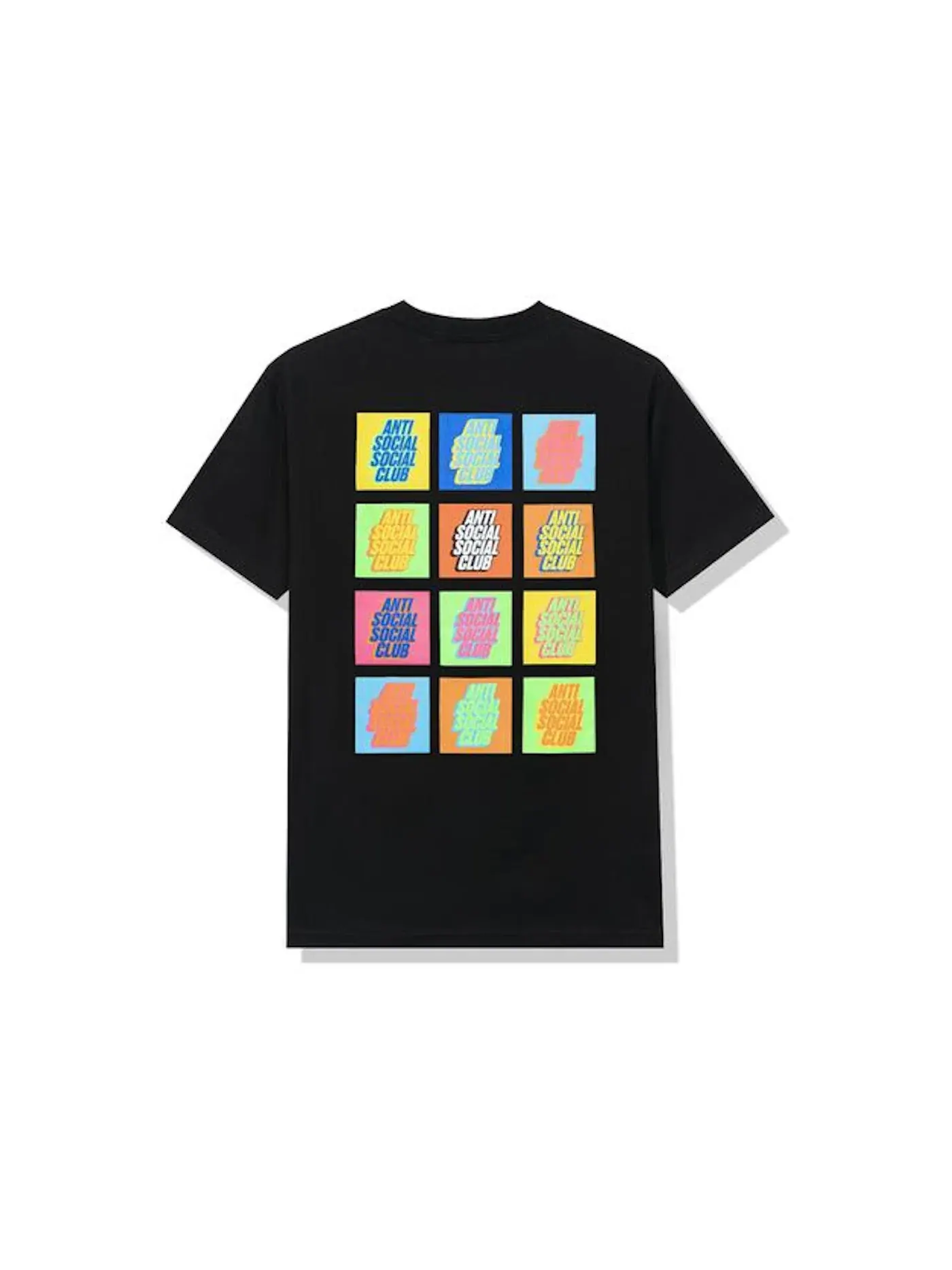 Мужская футболка с принтом Anti Social Social Club Tee — изображение 1 из 2, черный