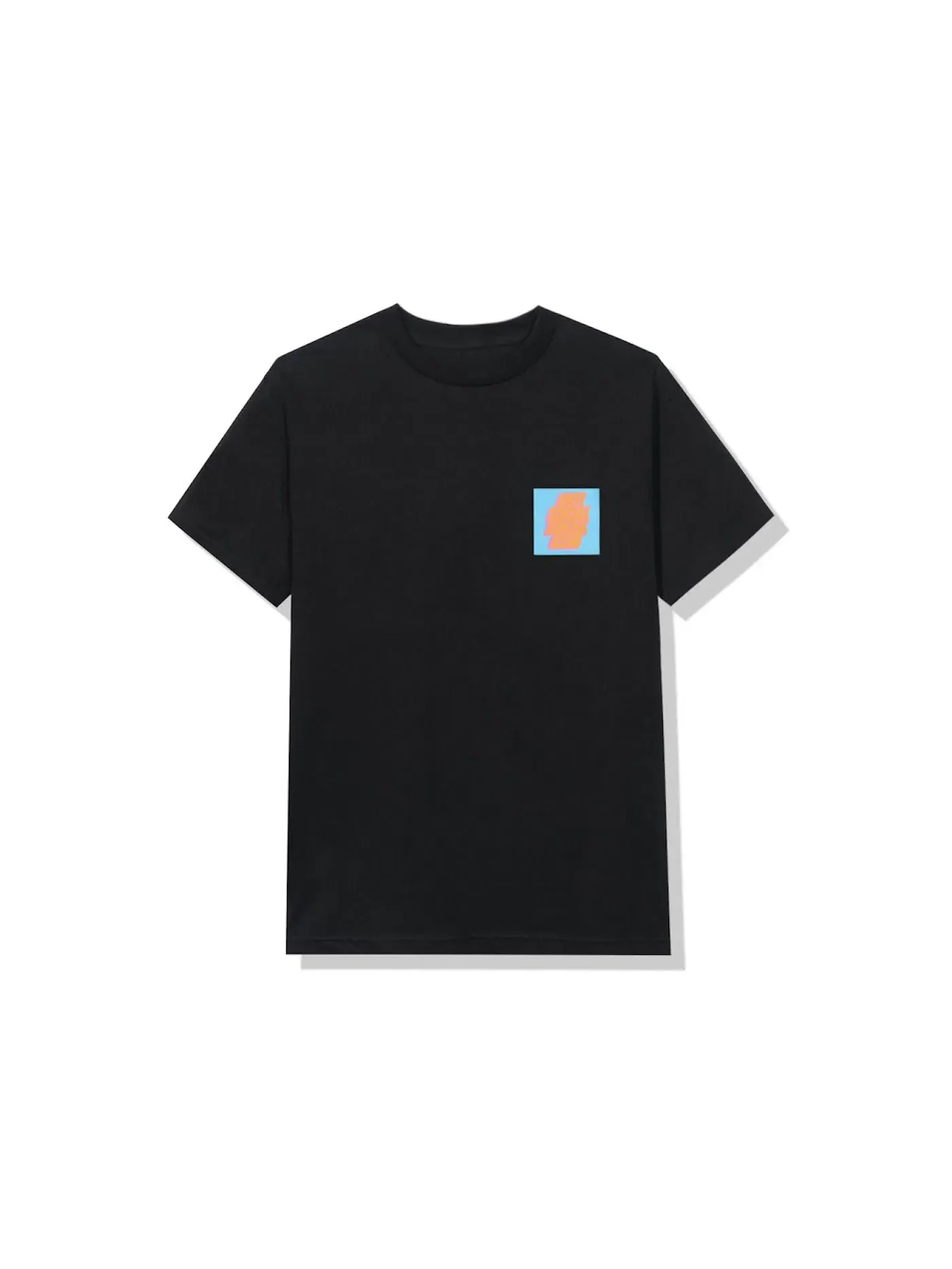 Мужская футболка с принтом Anti Social Social Club Tee — изображение 2 из 2, черный