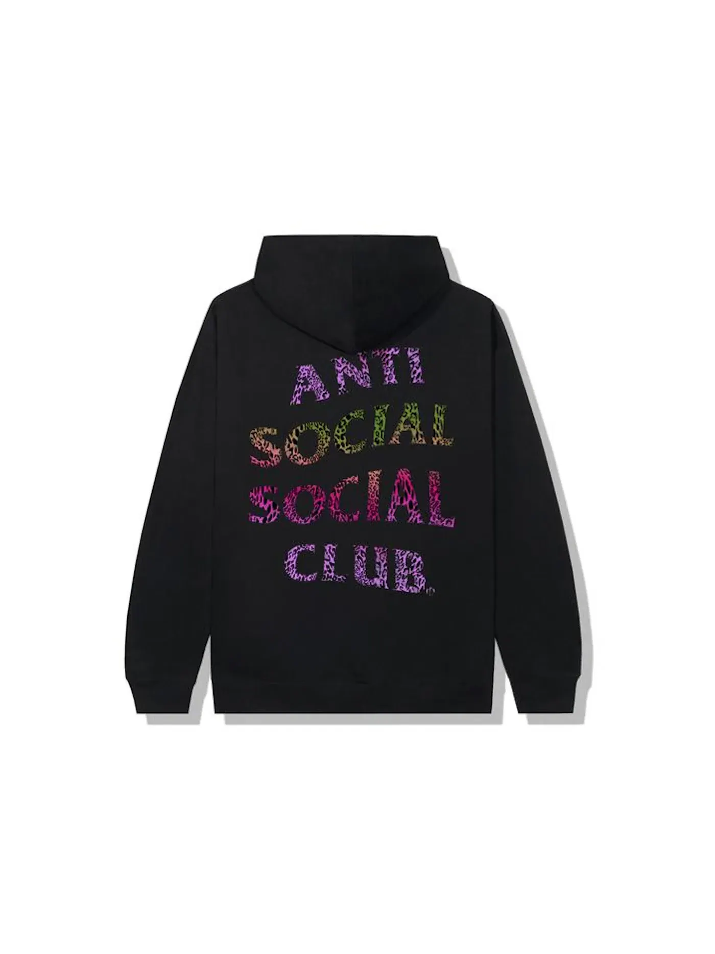Мужская худи с принтом Anti Social Social Club — изображение 1 из 2, черный