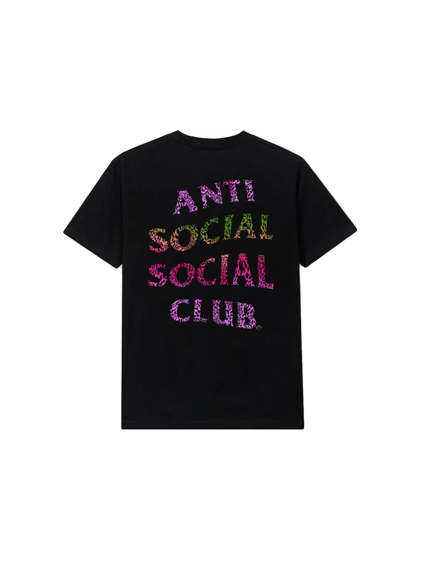 Мужская футболка с принтом Anti Social Social Club Assclubtronic T-shirt — изображение 1 из 2, черный