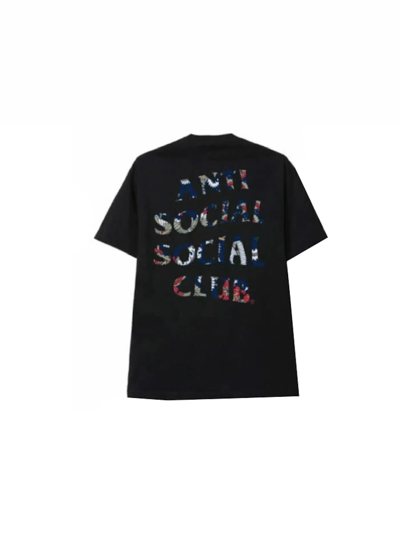 Мужская футболка с принтом Tee Anti Social Social Club — изображение 1 из 1, черный
