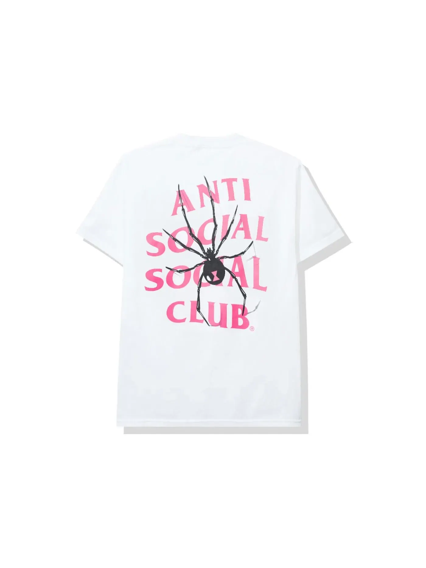 Мужская футболка с принтом Anti Social Social Club Tee — изображение 1 из 2, белый