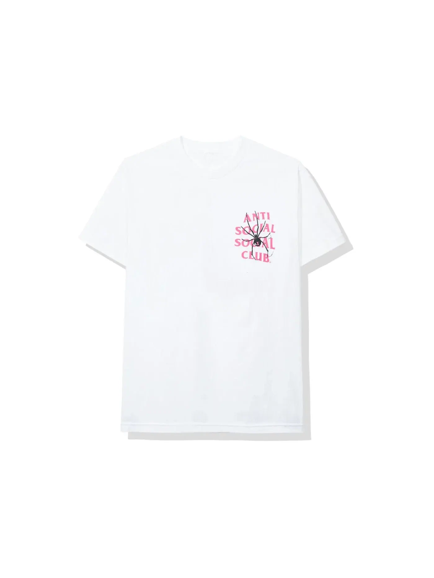 Мужская футболка с принтом Anti Social Social Club Tee — изображение 2 из 2, белый
