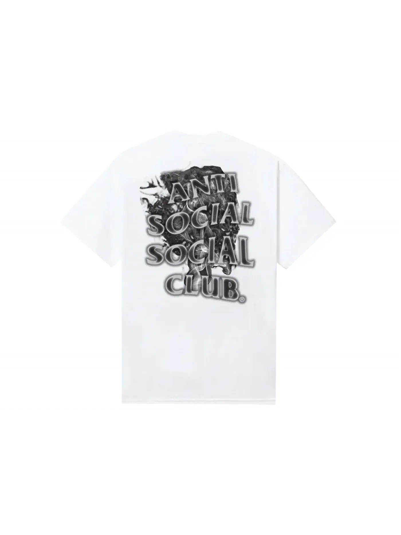 Мужская футболка с принтом Anti Social Social Club Tee — изображение 1 из 2, белый