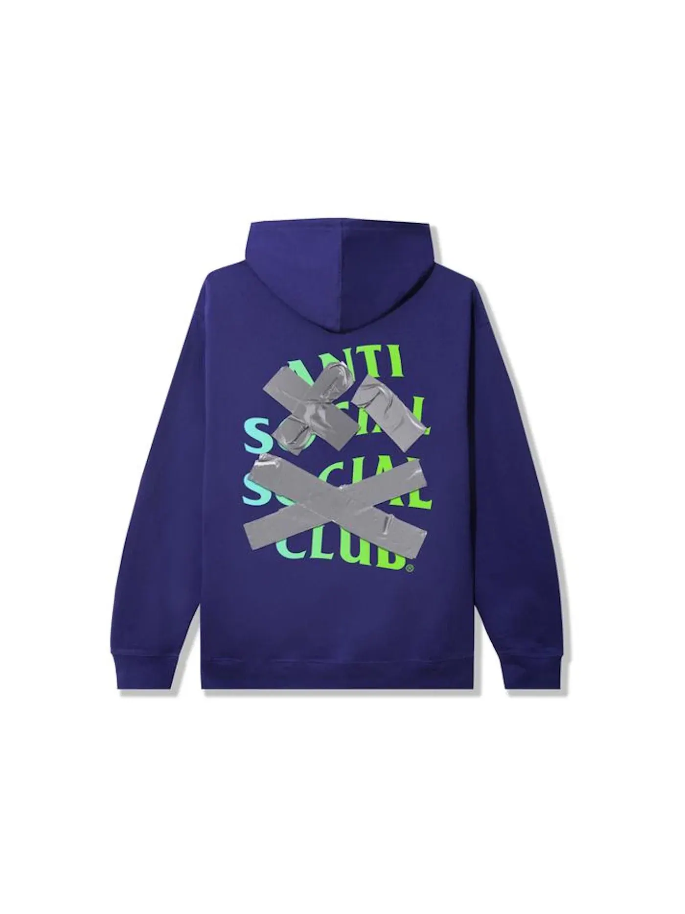 Мужская худи с принтом Cancelled (Again) Hoodie Anti Social Social Club — изображение 1 из 2, фиолетовый
