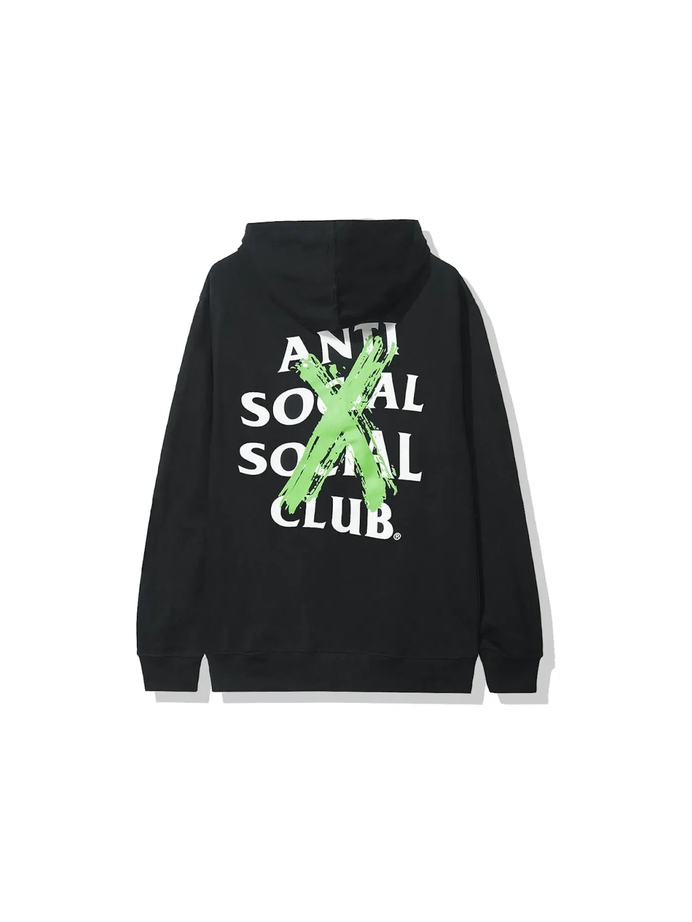 Мужской худи с принтом Cancelled Remix Anti Social Social Club — изображение 1 из 2, черный