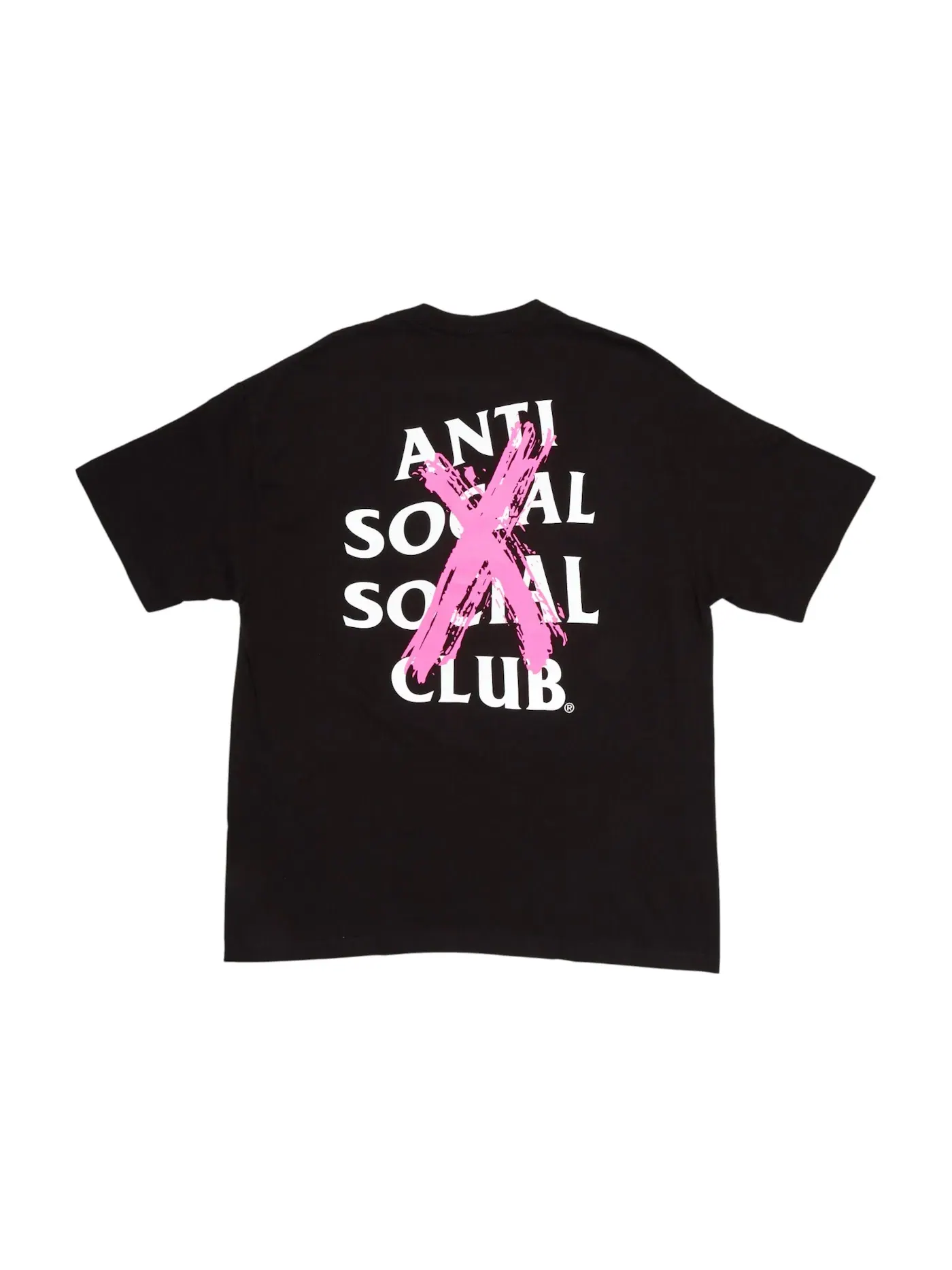 Мужская футболка с принтом Cancelled Anti Social Social Club — изображение 2 из 6, черный
