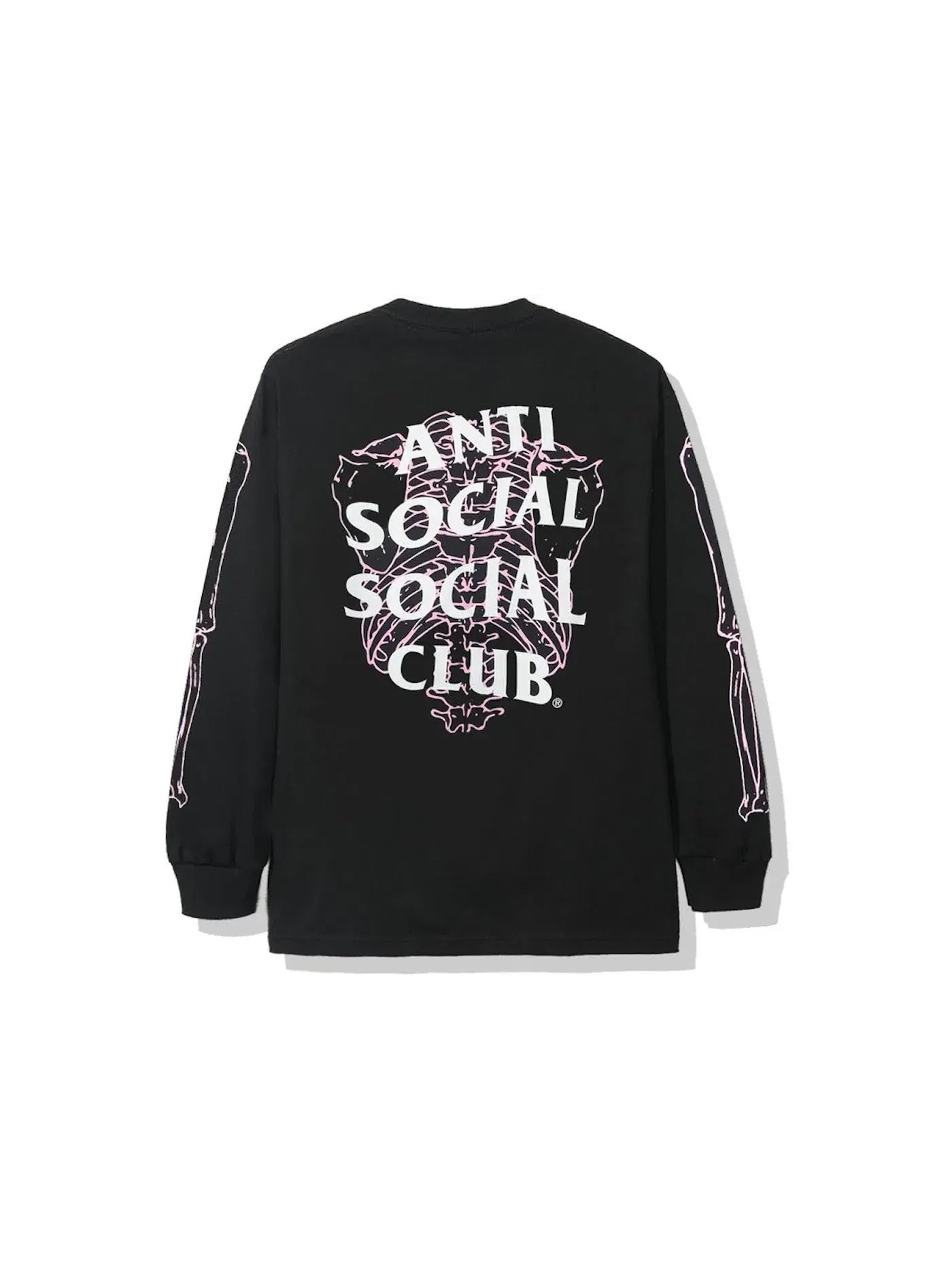 Мужская футболка с длинным рукавом Anti Social Social Club — изображение 1 из 2, черный