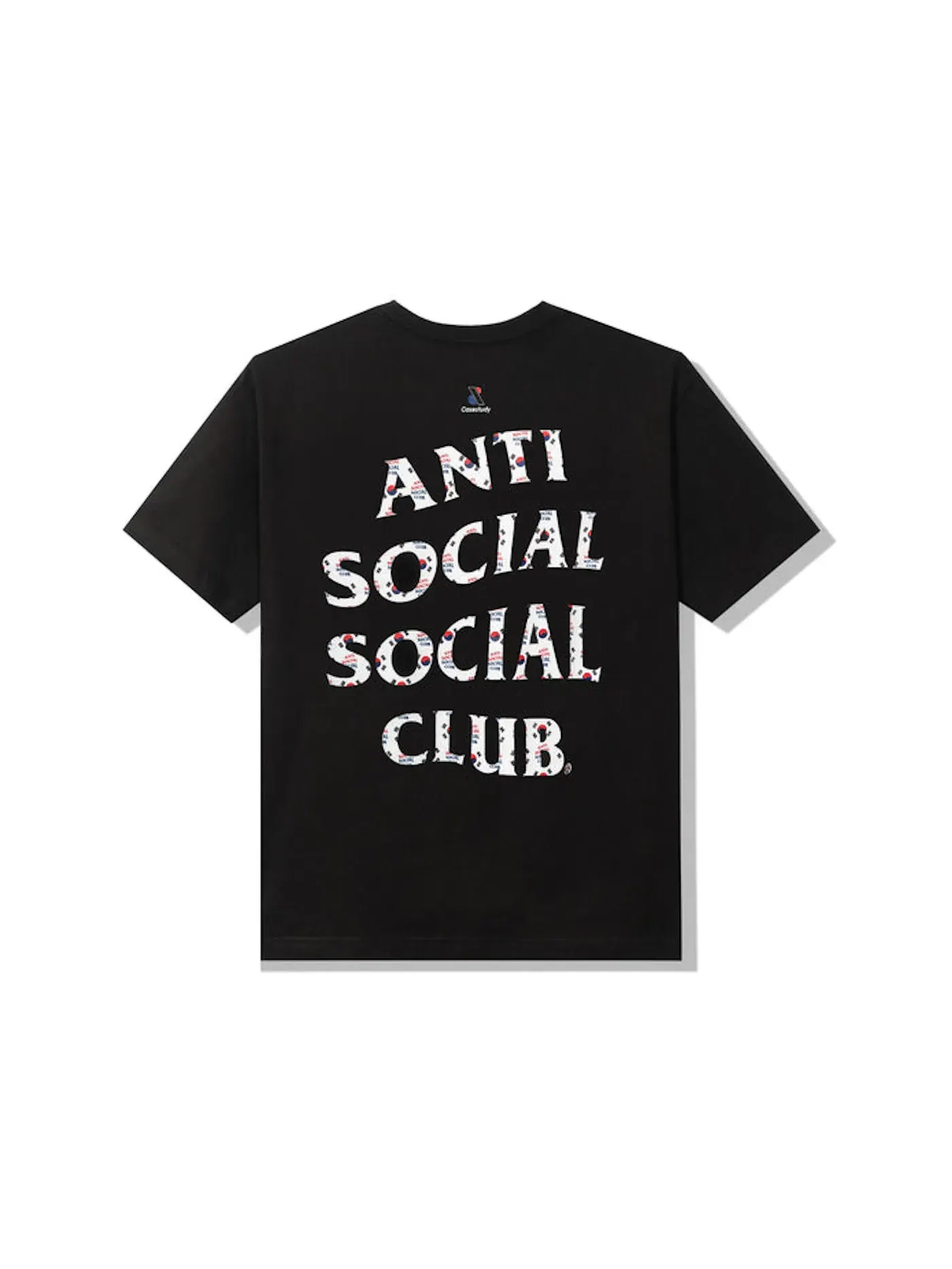 Мужская футболка с принтом Anti Social Social Club — изображение 1 из 2, черный