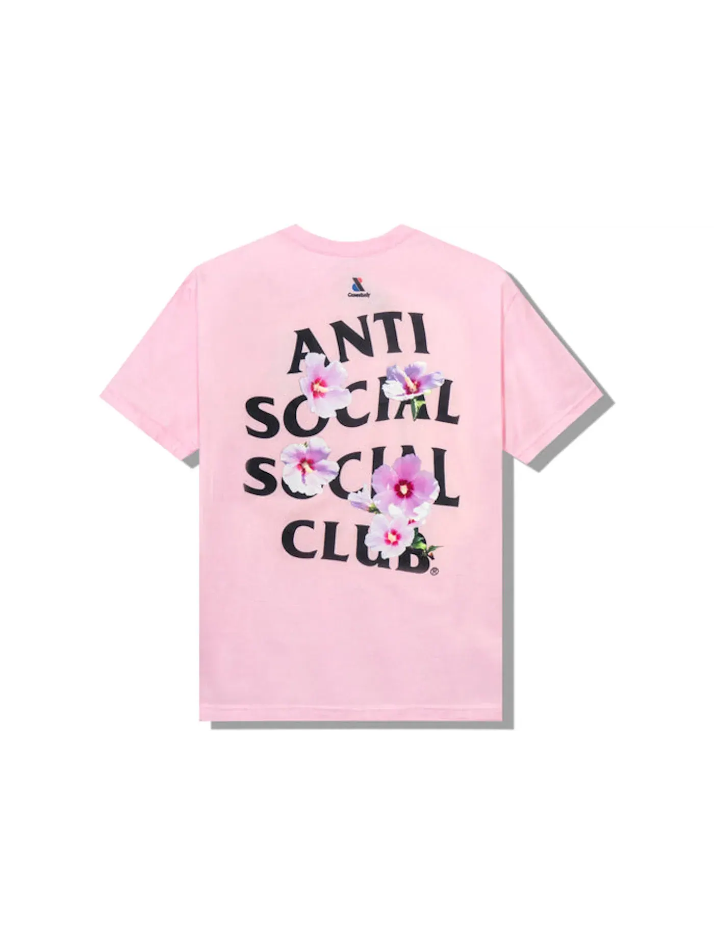 Мужская футболка с принтом Anti Social Social Club Case Study Mugunghwa — изображение 1 из 2, розовый